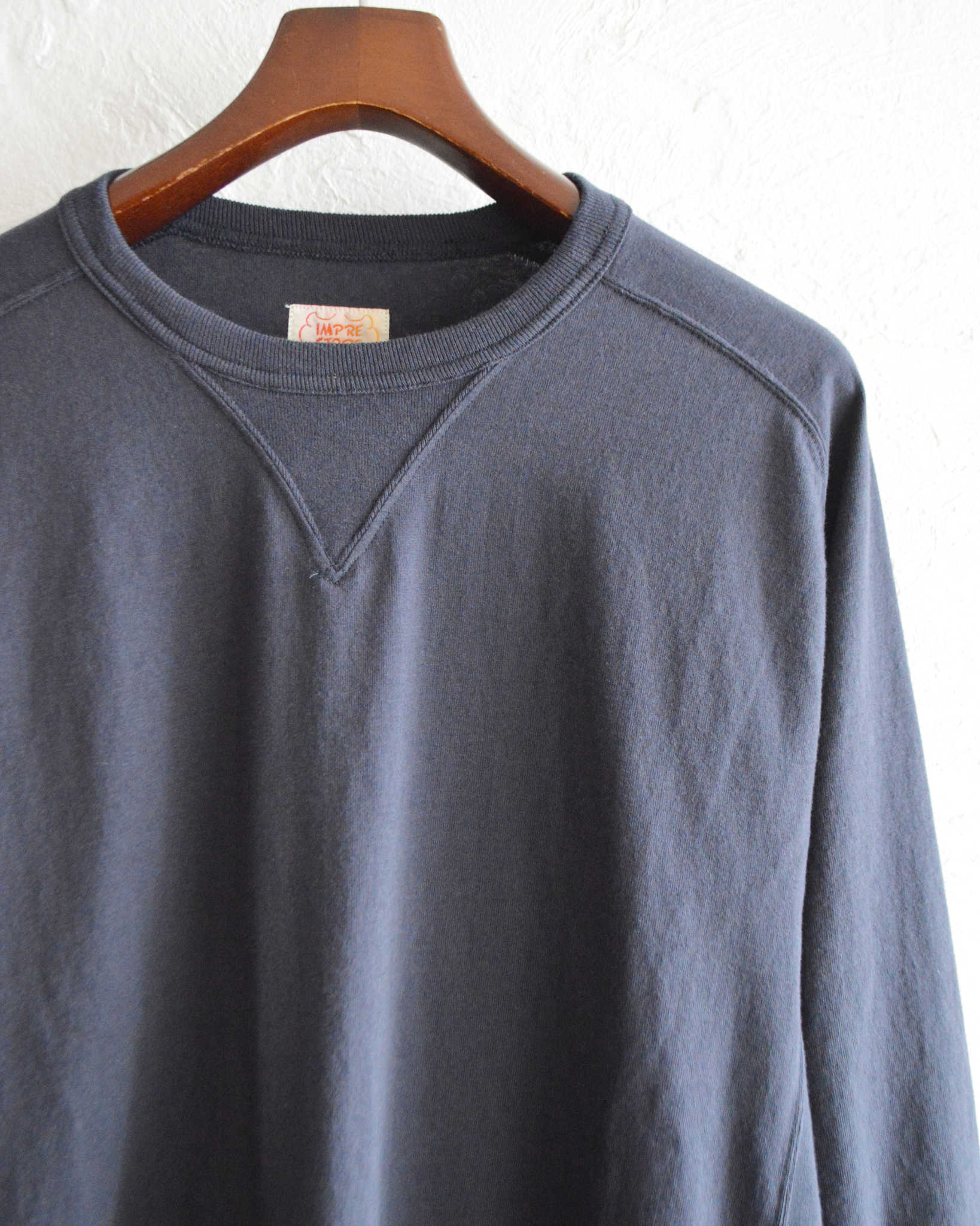 IMPRESTORE インプレストア / Harold ハロルド | Freedom LongSleeve Tshirt フリーダムロングスリーブティー (CHARCOAL チャコール)