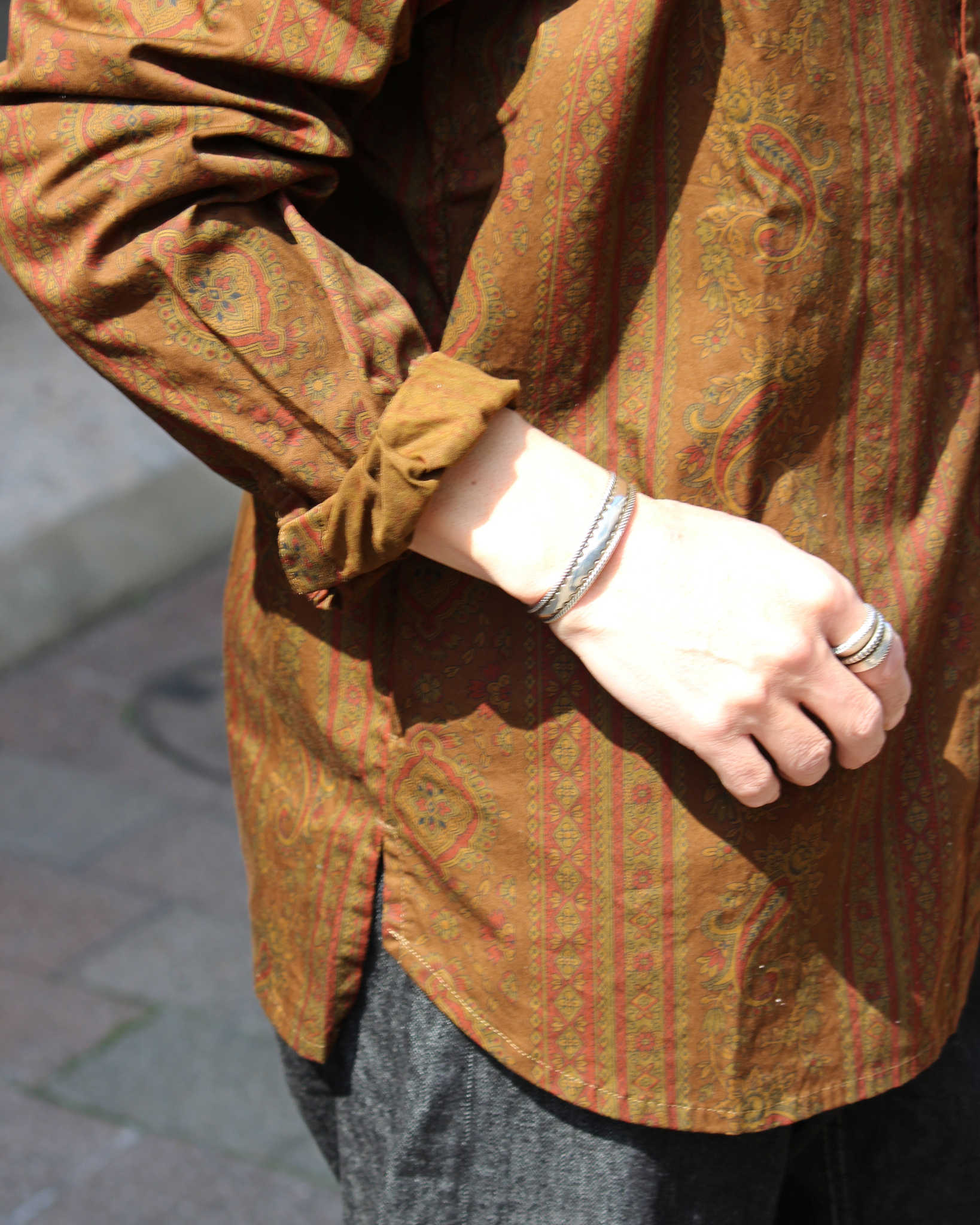 Nasngwam. ナスングワム / ARTISAN SHIRTS JACKET アルチザンシャツジャケット (BROWN ブラウン)