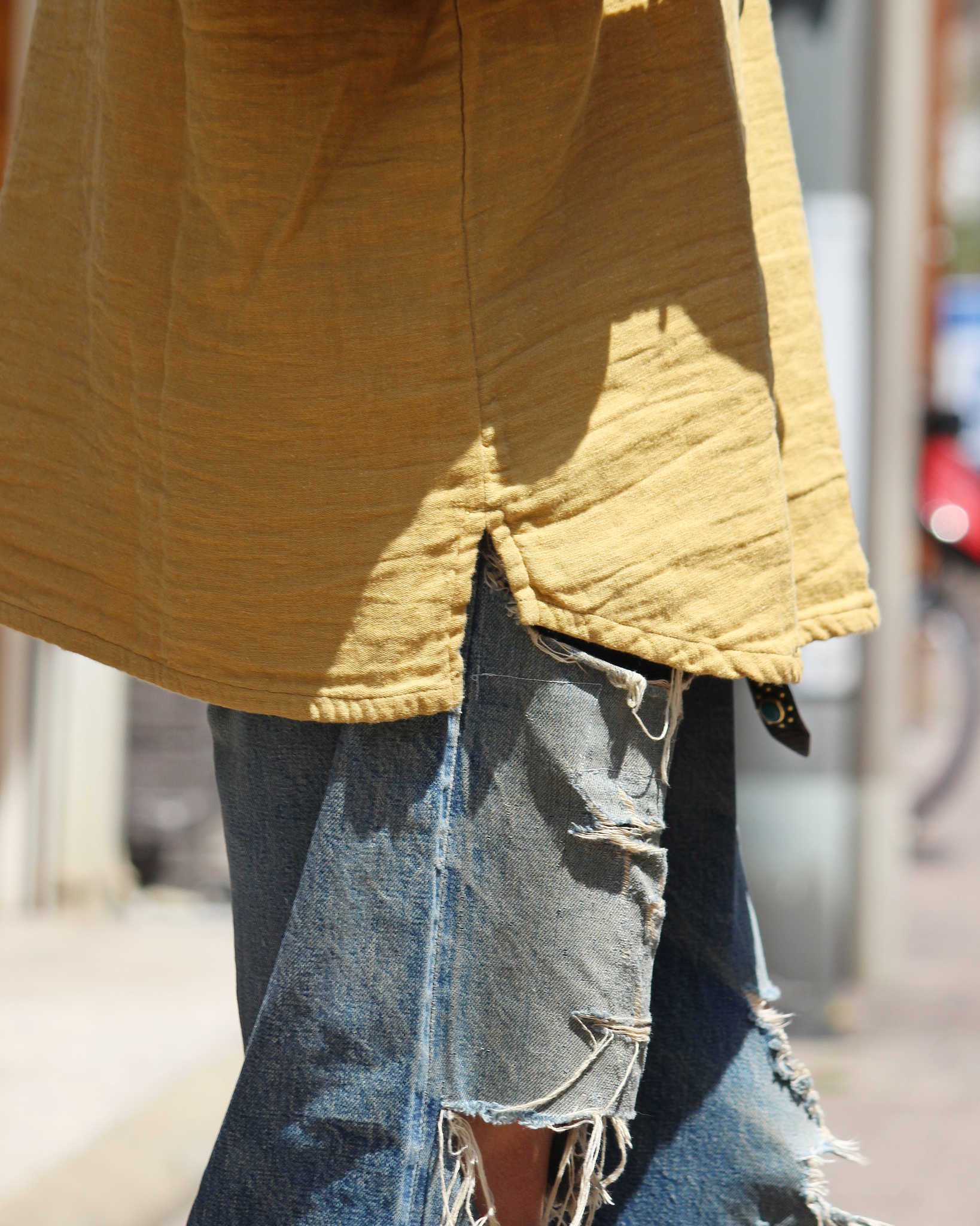 Nasngwam. ナスングワム / VAGRANT SHIRTS バグラントシャツ (MUSTARD マスタード)