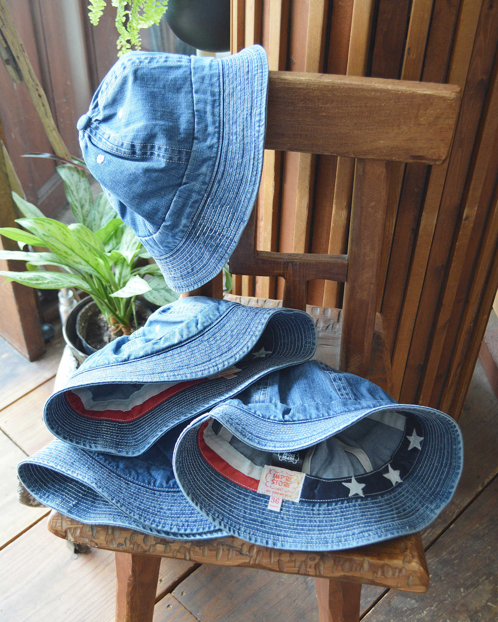 IMPRESTORE インプレストア / Spector スペクター | Utility Hat stars & stripesユーティリティーハット (コピー)