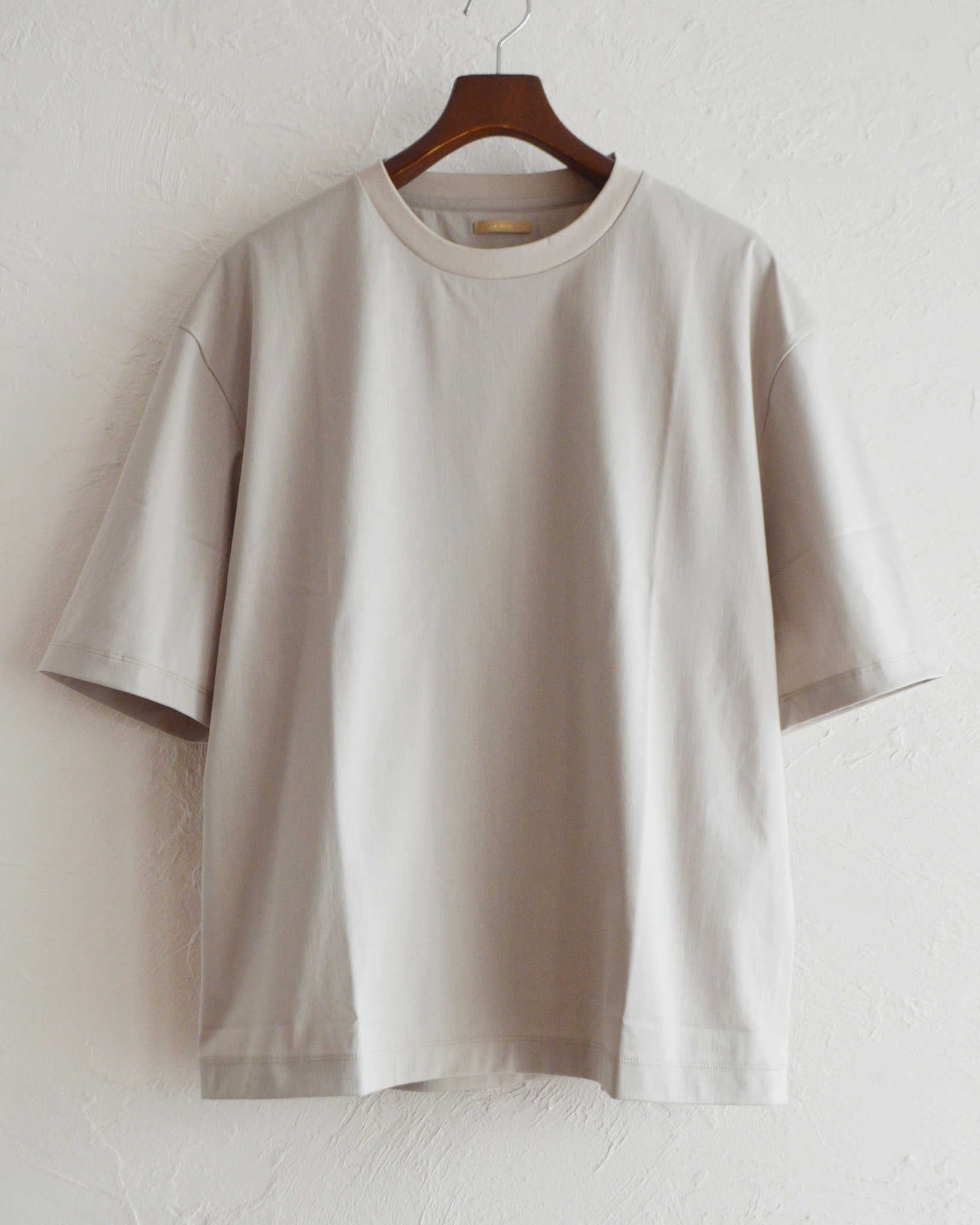 LAMOND ラモンド /  TRICOT TEE トリコットティー (GRAY グレー)