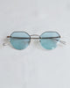NEW. ニュー / ROMERO'S ロメロズ (shirring silver x blue シャーリングシルバー ブルー)