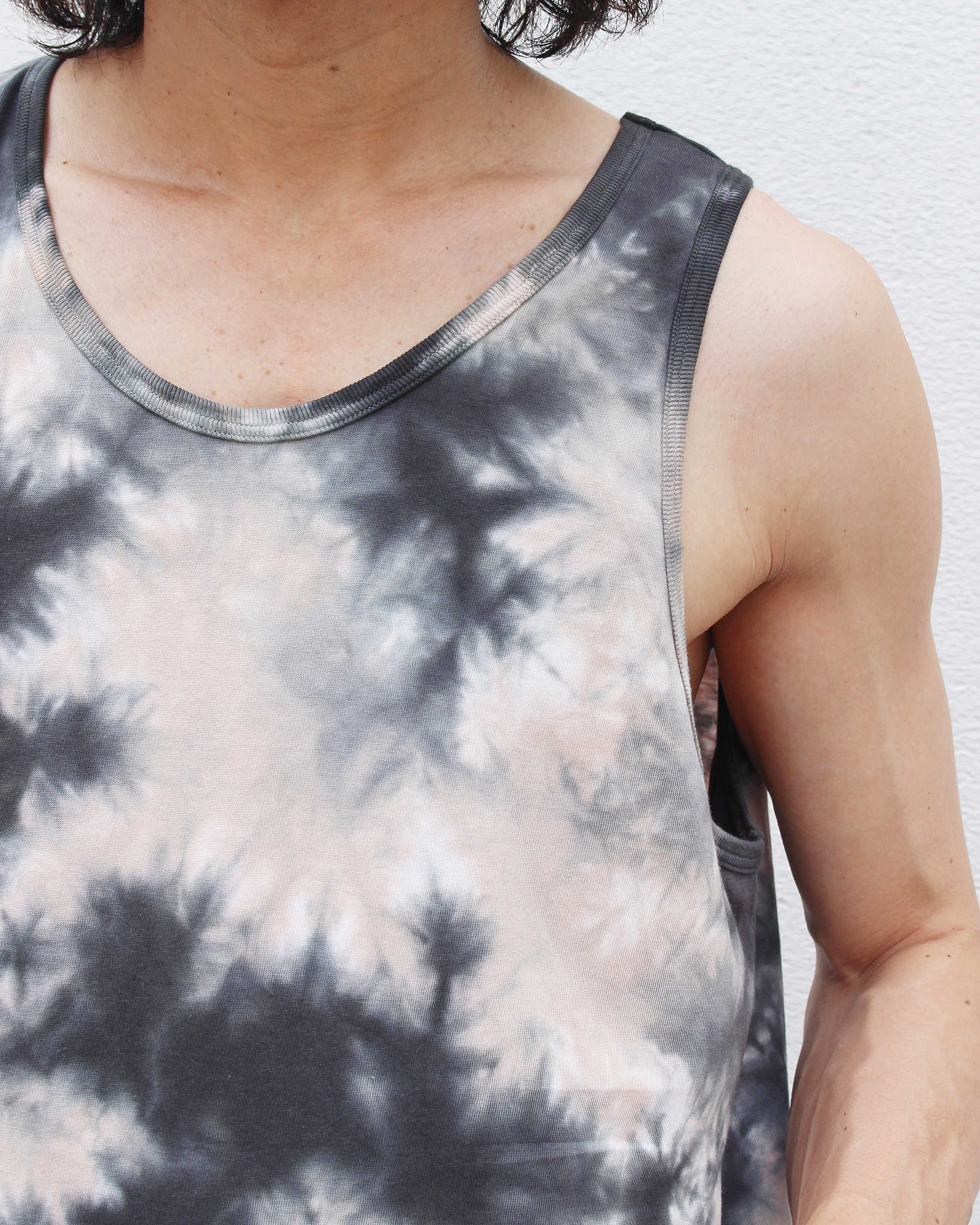 Nasngwam. × JAVARA×LEATHER TRAMP ナスングワム ジャバラ レザートランプ  / ESSENTIAL TANKTOP エッセンシャルタンクトップ(DESERT デザート)