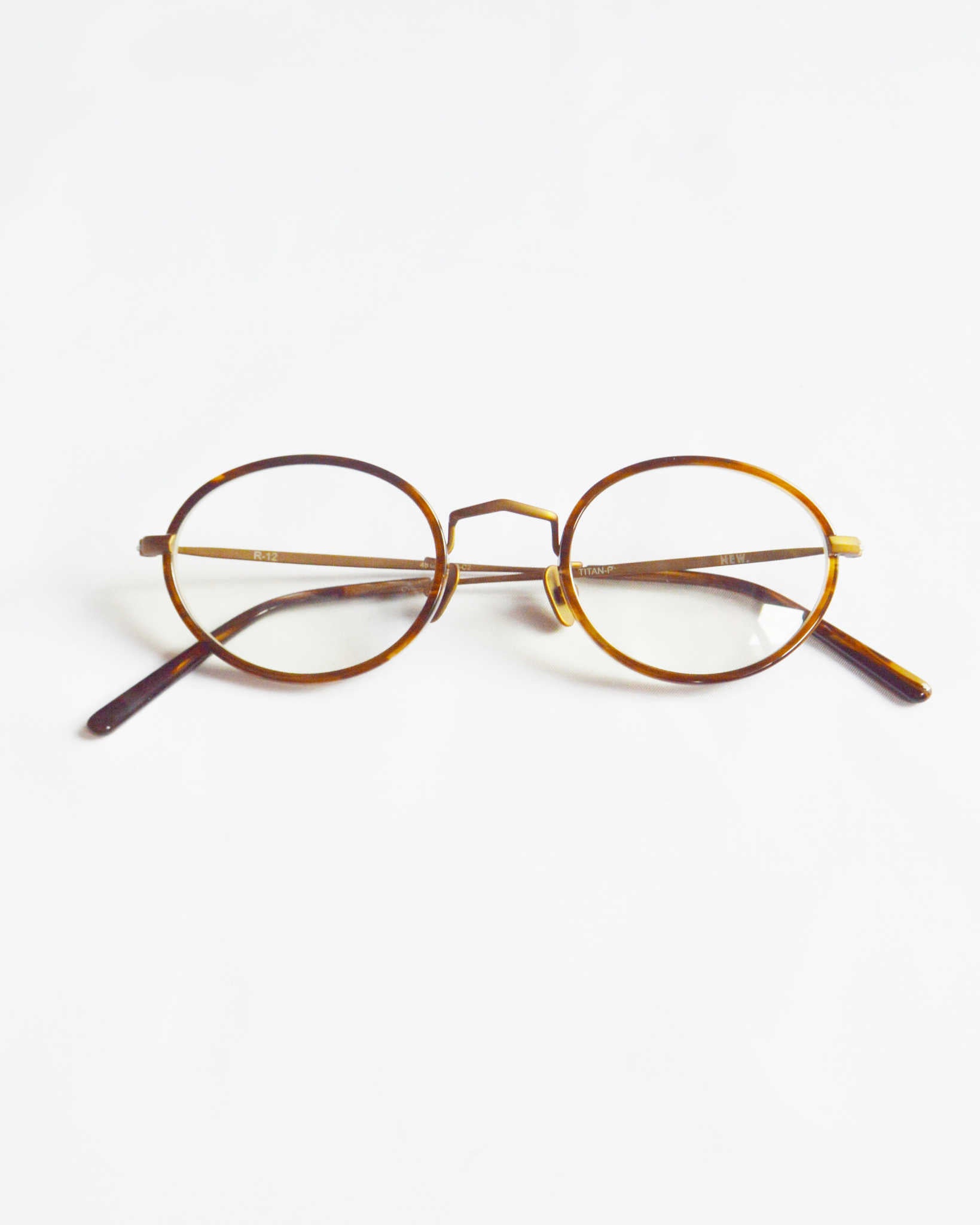 REVISION レビジョン / R-12 アールトゥエルブ (antique gold x brown アンティークゴールドブラウン)