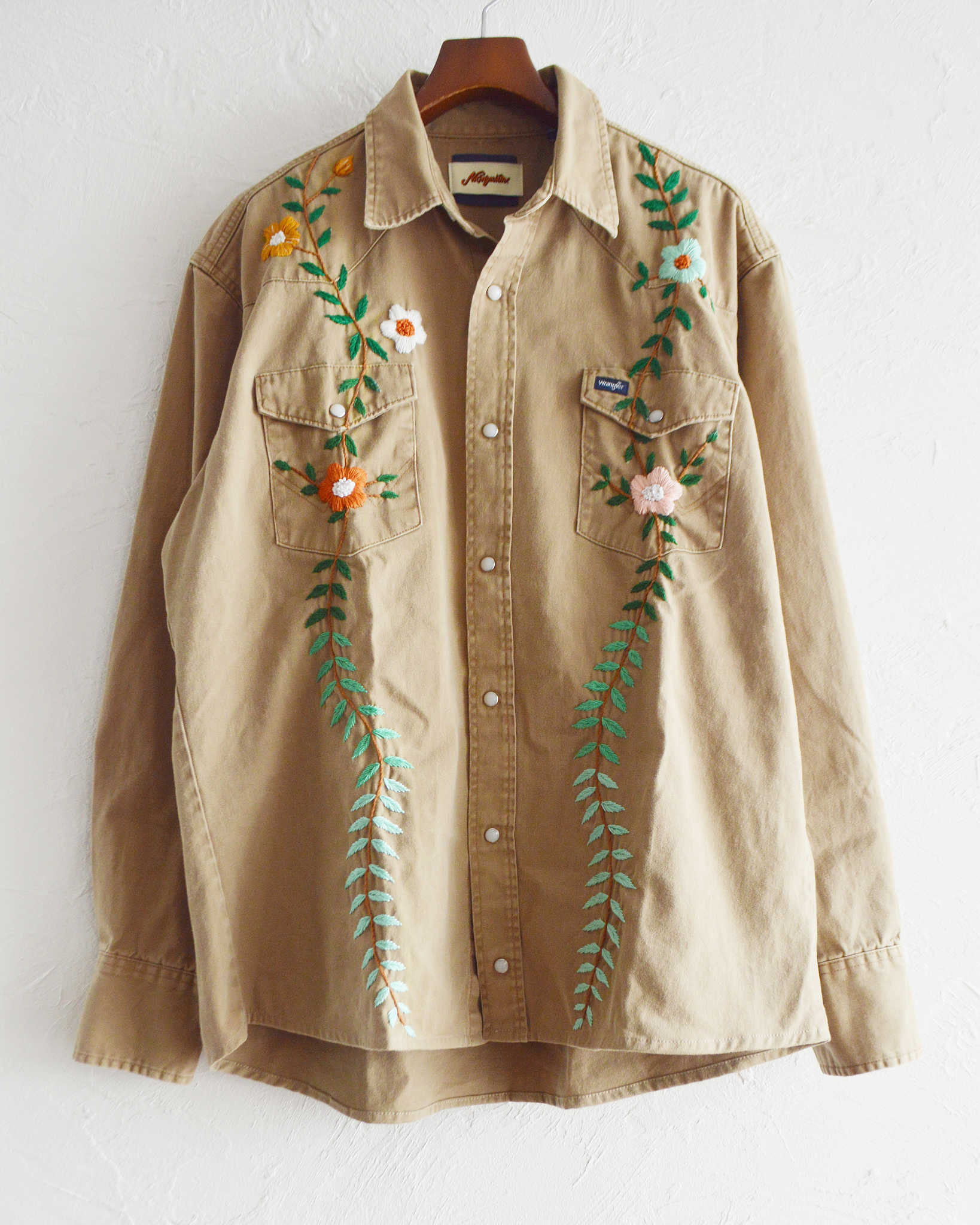 Nasngwam. ナスングワム / SALISH SHIRTS サリッシュシャツ (BEIGE ベージュ)