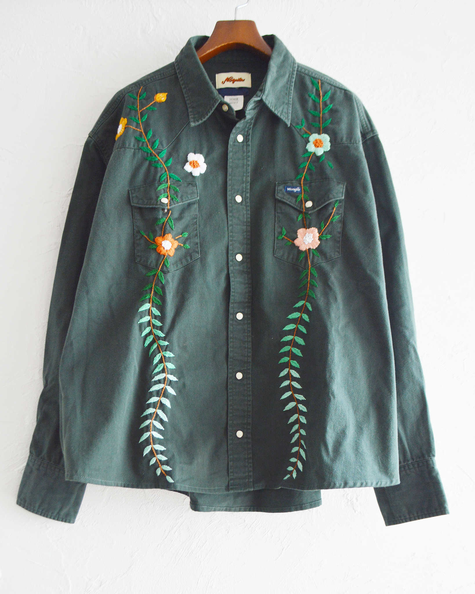 Nasngwam. ナスングワム / SALISH SHIRTS サリッシュシャツ (GREEN グリーン)