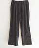LAMOND ラモンド / TWILL TWIST CENTER SEAM PANTS ツイルセンターシームパンツ (BLACK ブラック)