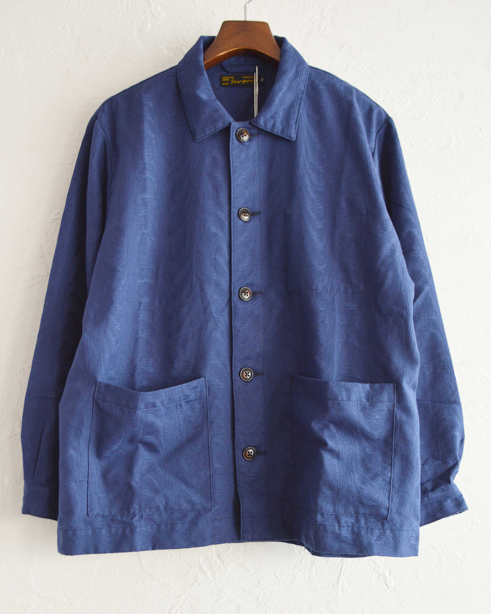 Nasngwam. ナスングワム / QUIET JACKET クワイエットジャケット (NAVY ネイビー)