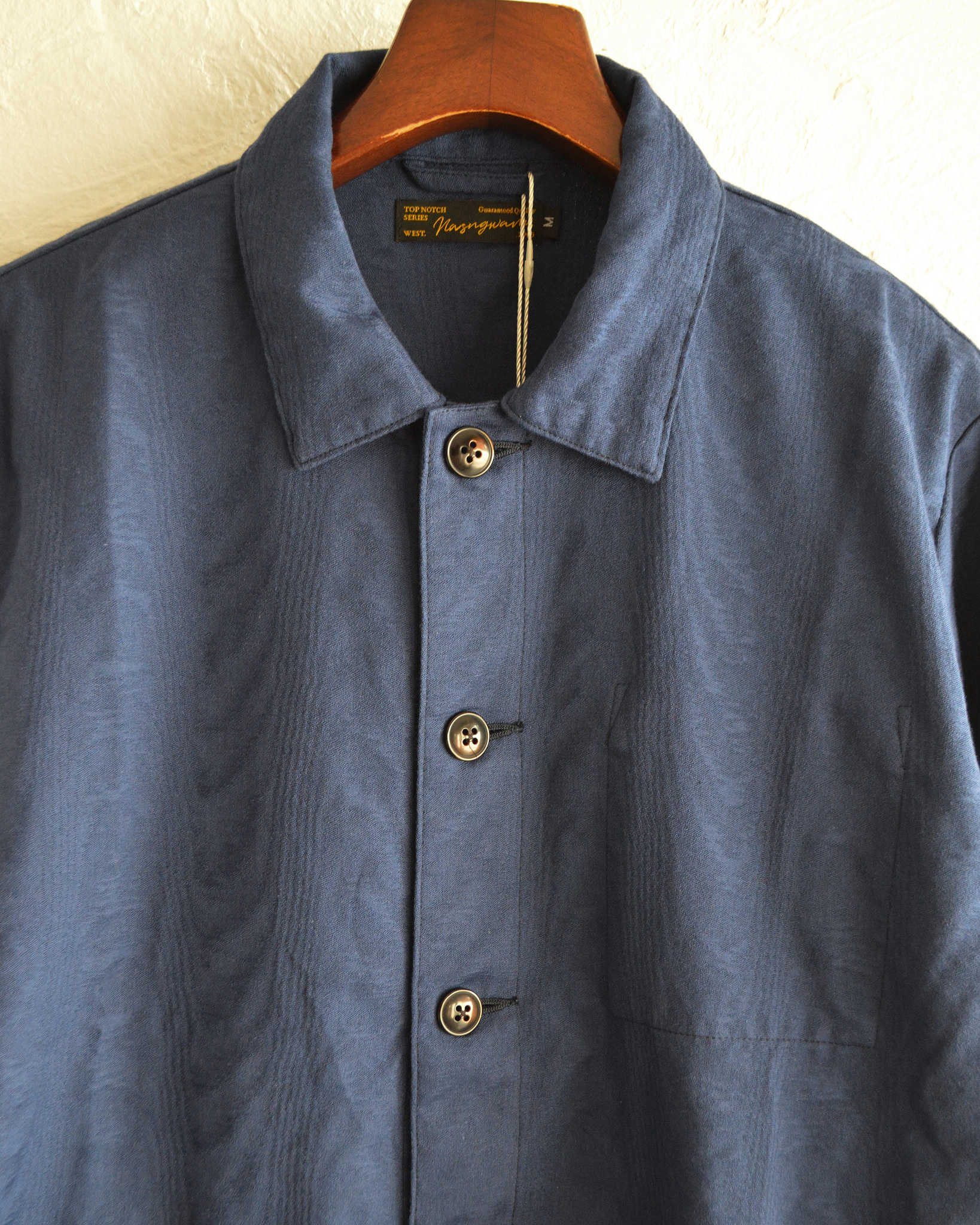 Nasngwam. ナスングワム / QUIET JACKET クワイエットジャケット (NAVY ネイビー)