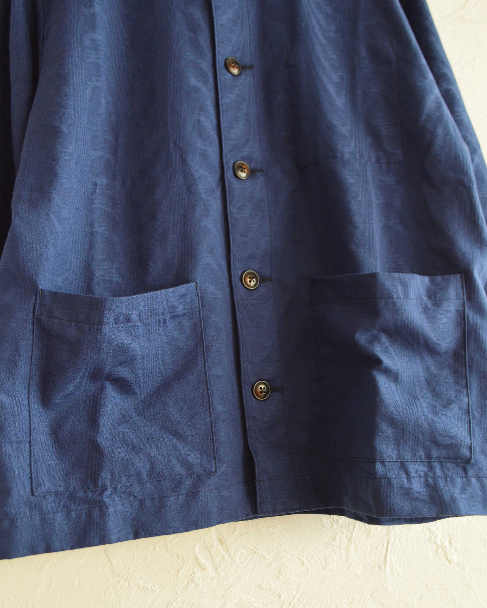 Nasngwam. ナスングワム / QUIET JACKET クワイエットジャケット (NAVY ネイビー)