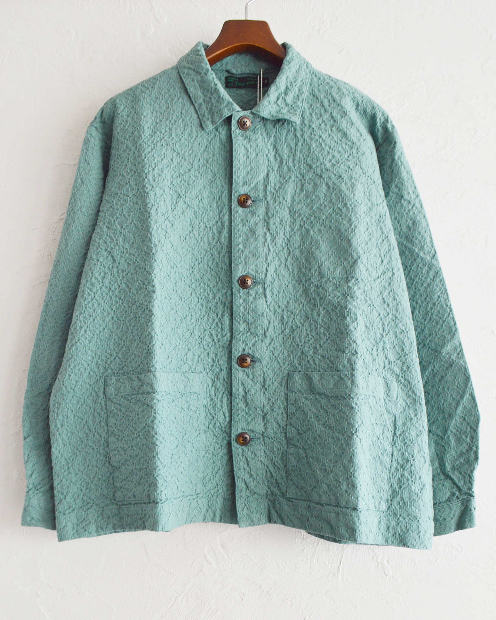 Nasngwam. ナスングワム / QUIET JACKET クワイエットジャケット (TURQUOISE ターコイズ)