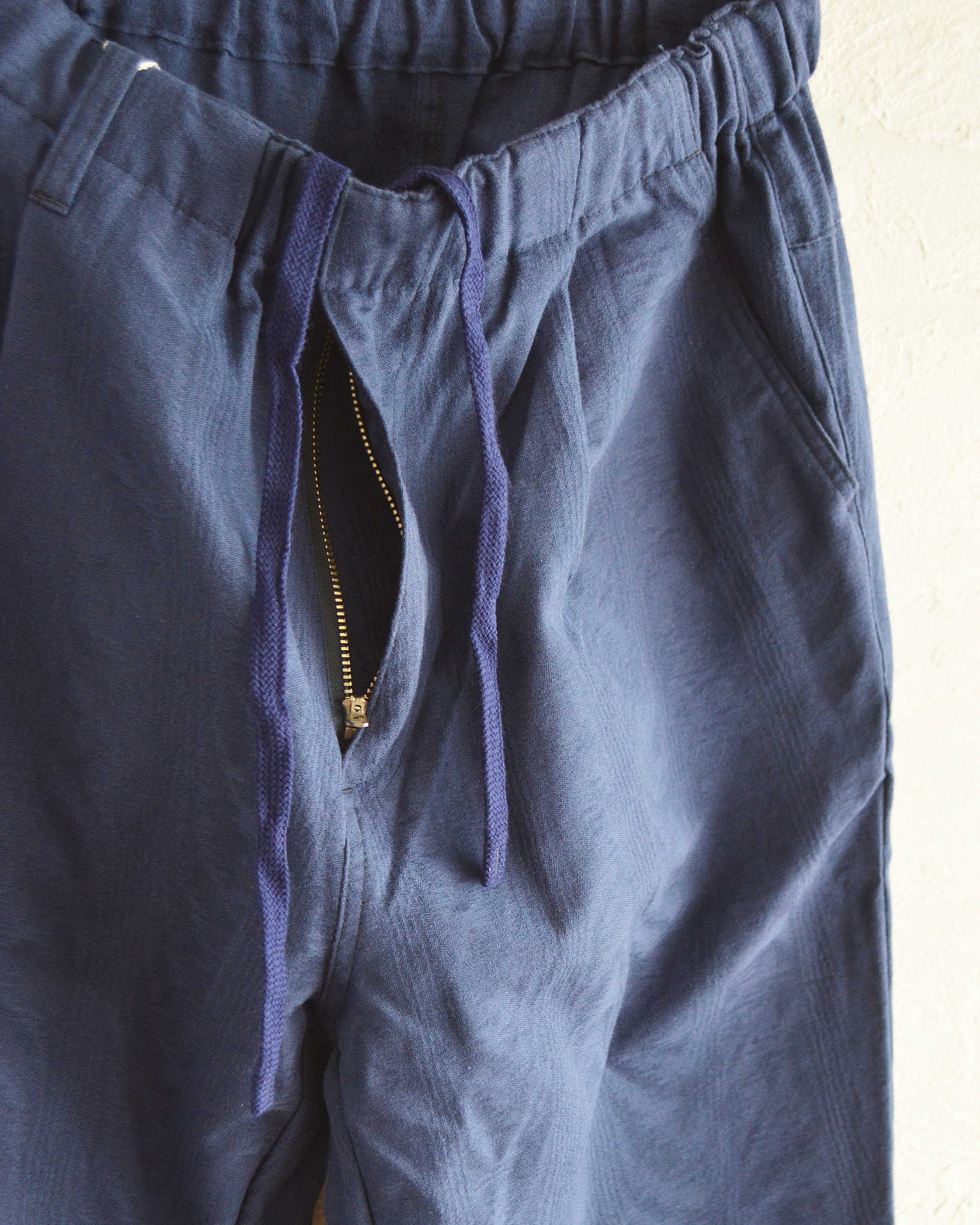 Nasngwam. ナスングワム / QUIET PANTS クワイエットパンツ (NAVY ネイビー)