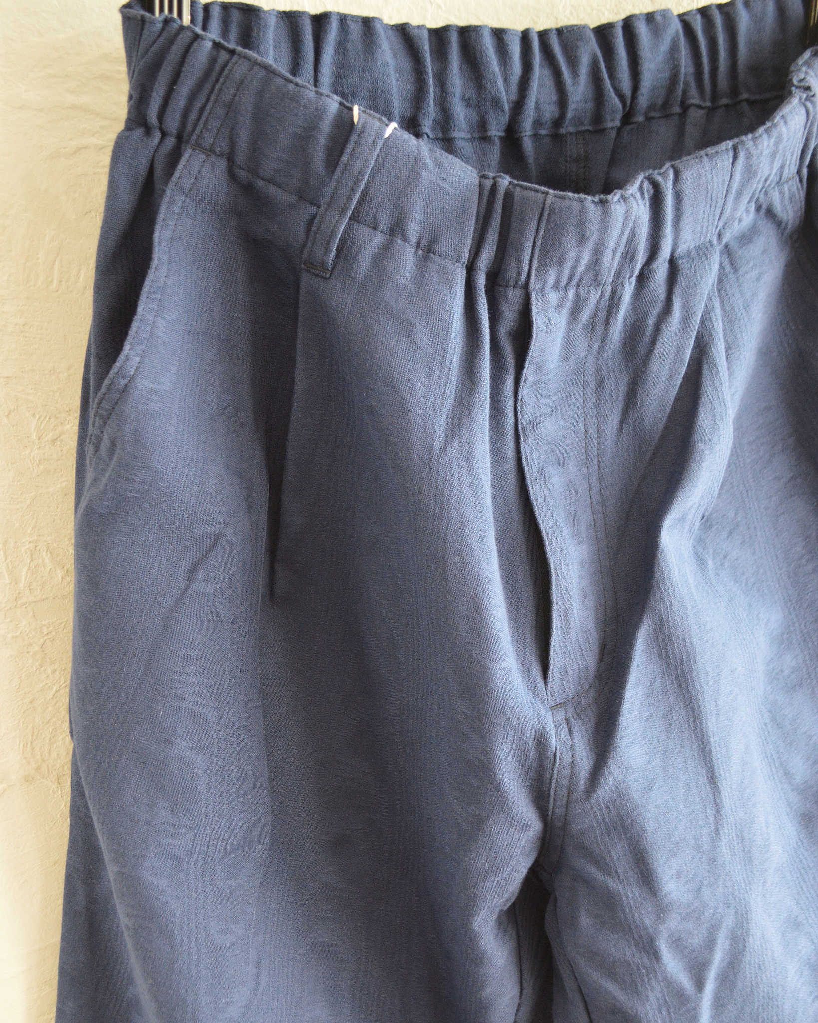Nasngwam. ナスングワム / QUIET PANTS クワイエットパンツ (NAVY ネイビー)