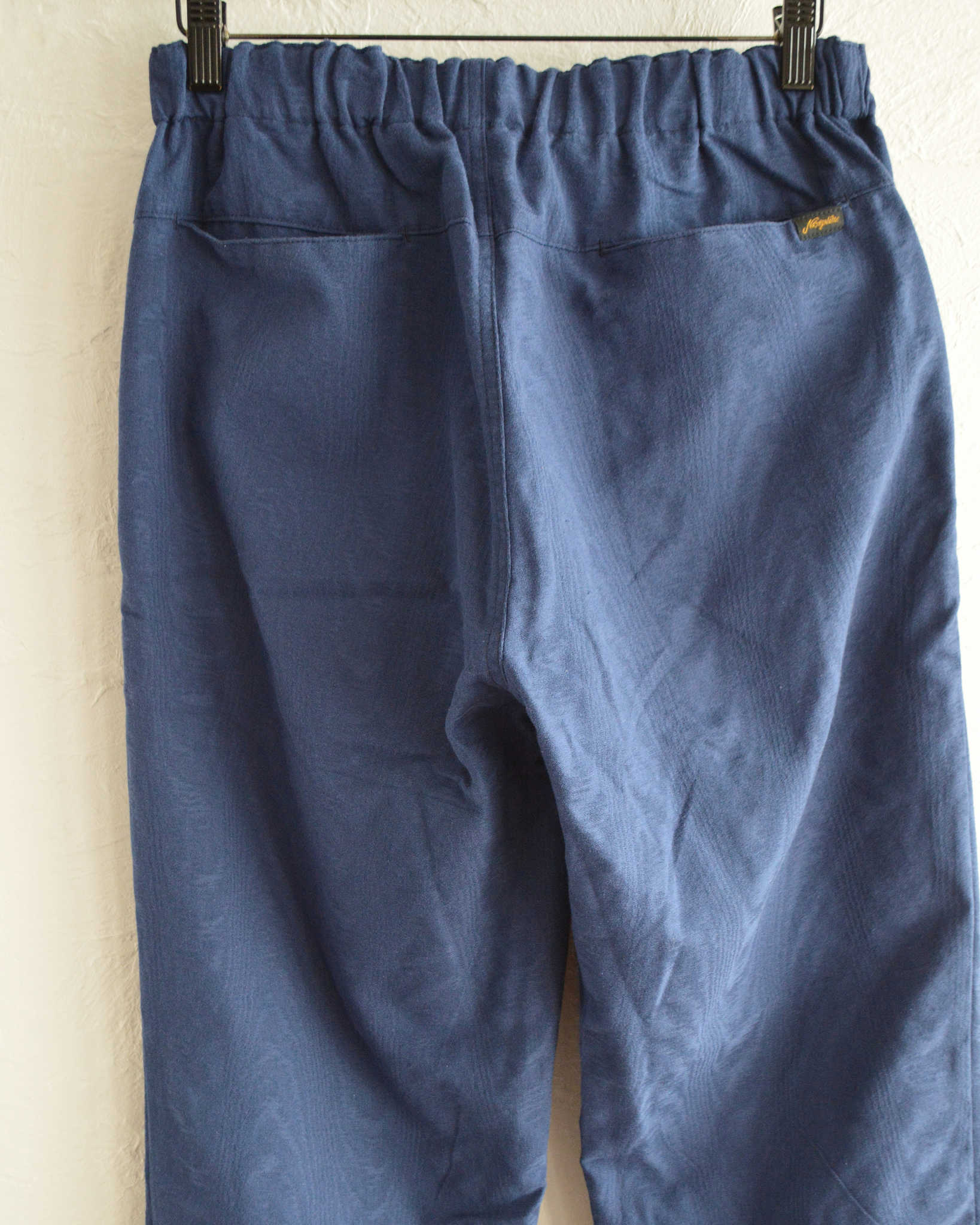 Nasngwam. ナスングワム / QUIET PANTS クワイエットパンツ (NAVY ネイビー)