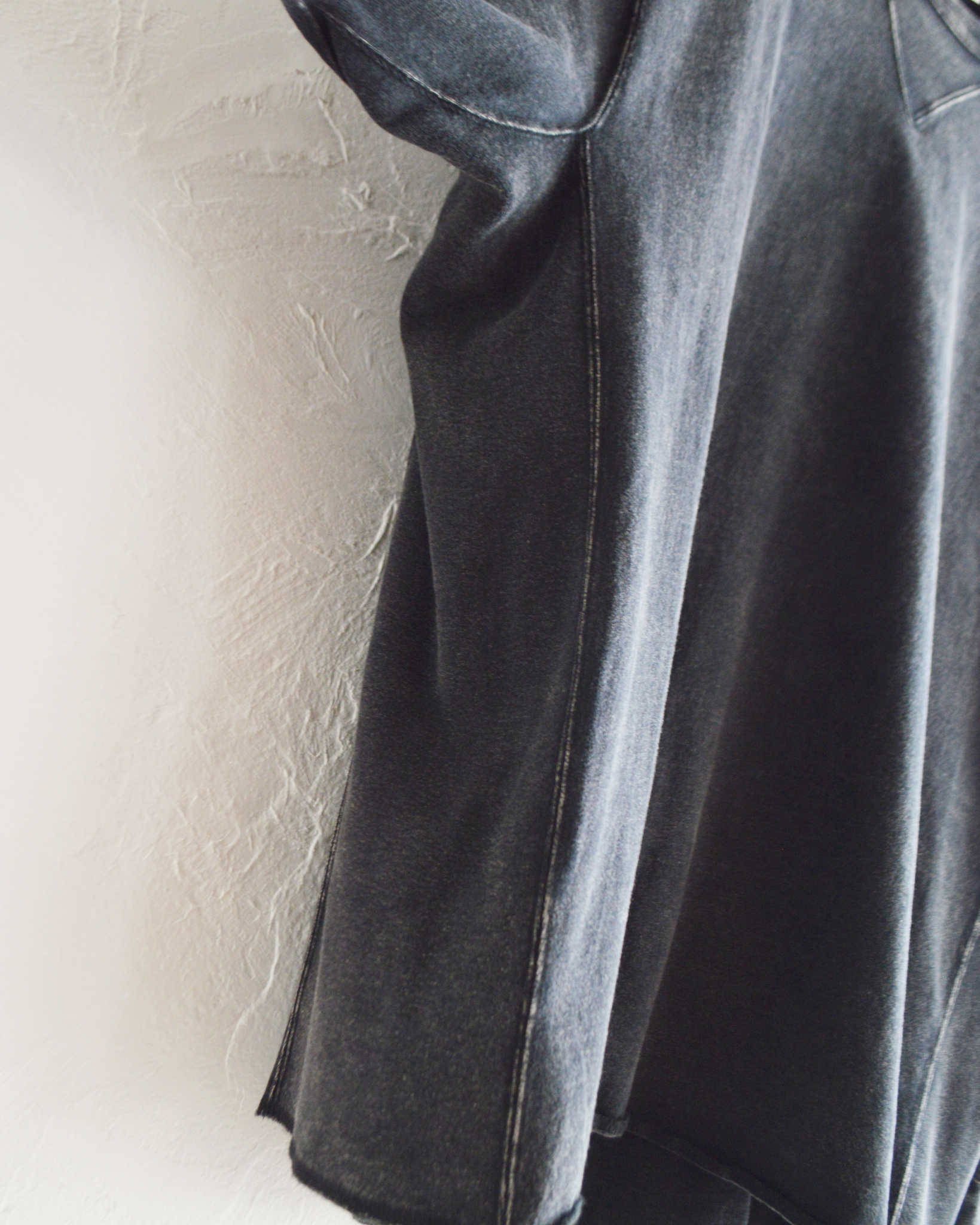 IMPRESTORE インプレストア / Harold t-cloth V.D ハロルド | Freedom LongSleeve Tshirt フリーダムロングスリーブティー (FADED BLACK フェイデットブラック)
