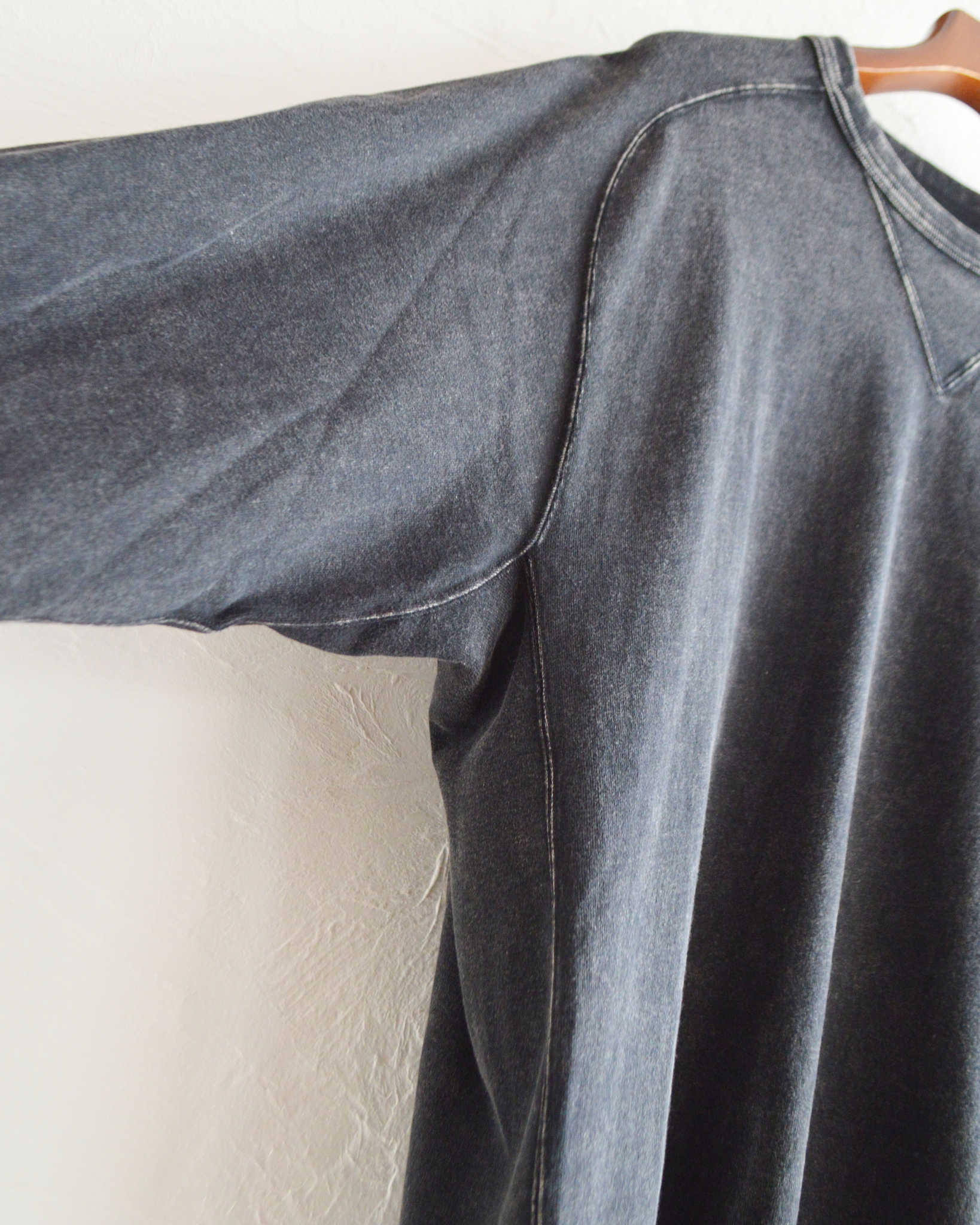 IMPRESTORE インプレストア / Harold t-cloth V.D ハロルド | Freedom LongSleeve Tshirt フリーダムロングスリーブティー (FADED BLACK フェイデットブラック)