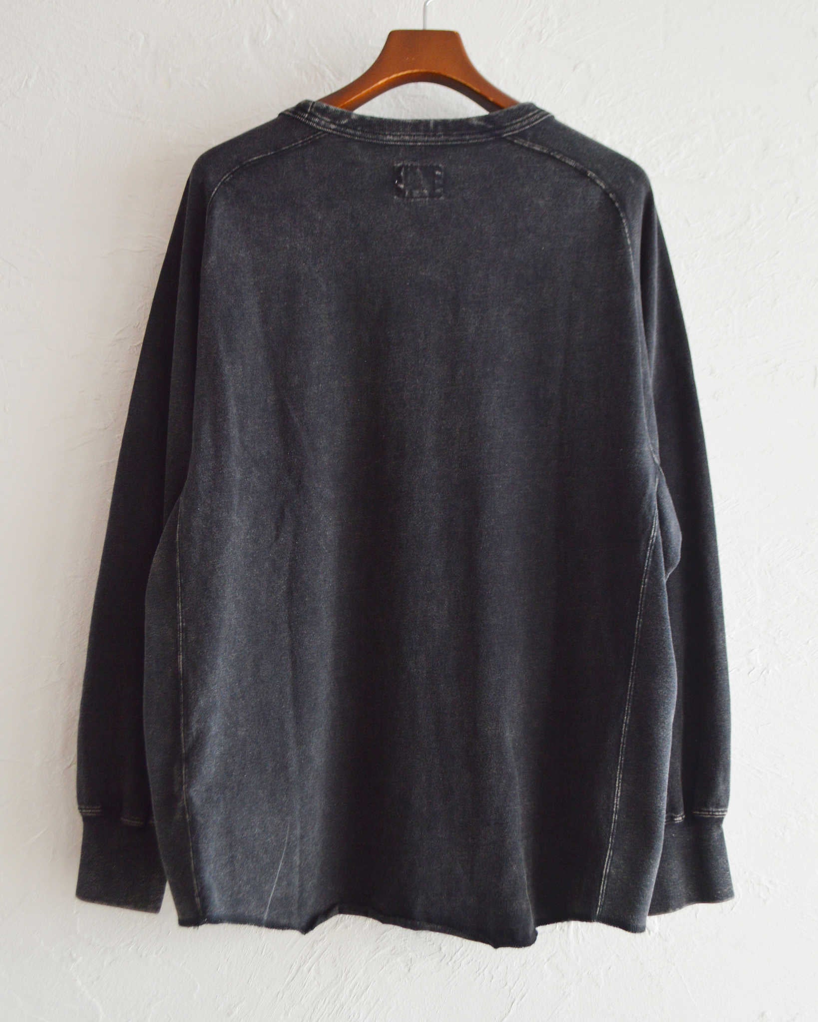 IMPRESTORE インプレストア / Harold t-cloth V.D ハロルド | Freedom LongSleeve Tshirt フリーダムロングスリーブティー (FADED BLACK フェイデットブラック)