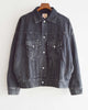 IMPRESTORE インプレストア / Lorraine t-cloth V.D ロレーヌ | Western Short JKT ウエスタンショートジャケット (FADED BLACK フェイデットブラック)