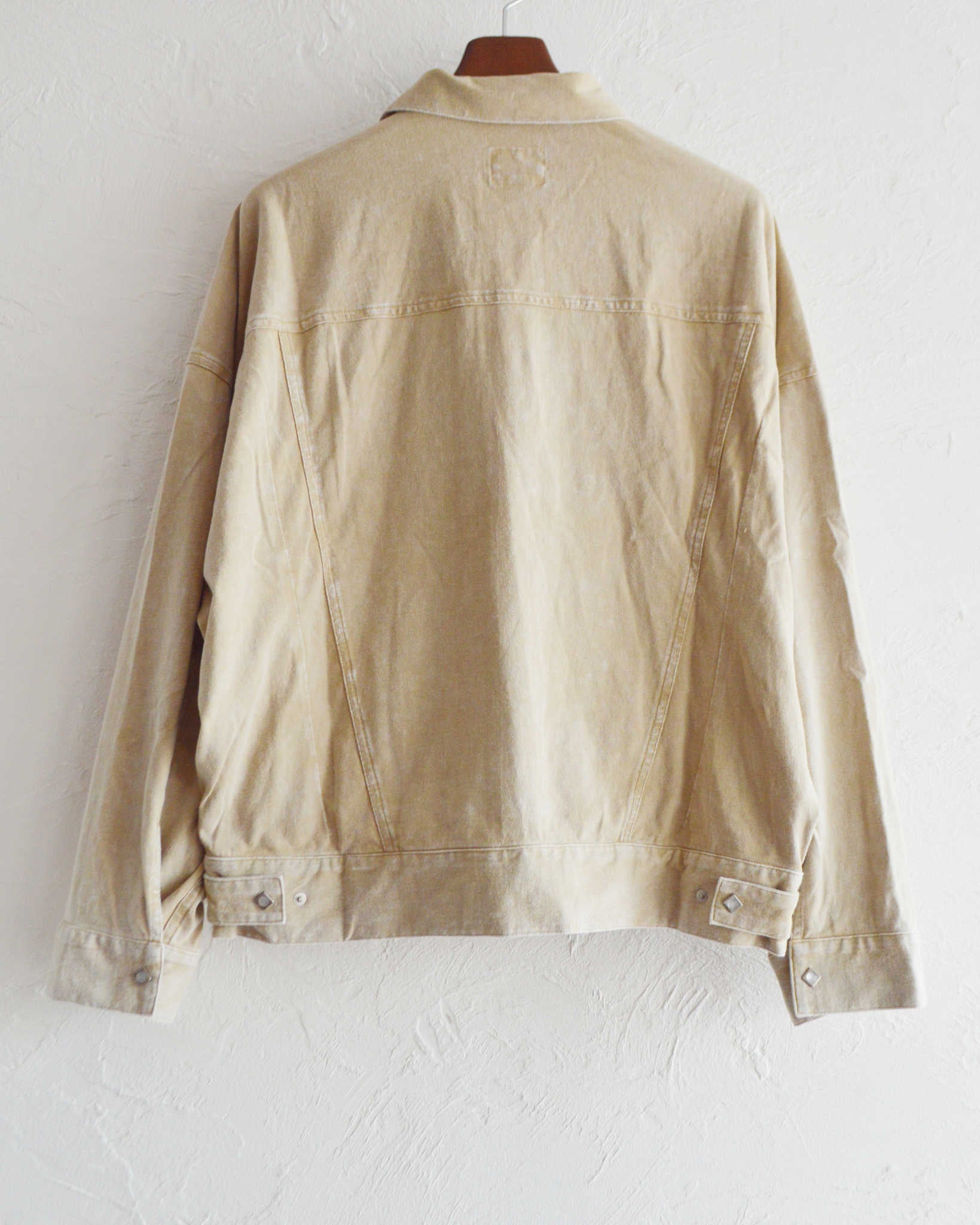 IMPRESTORE インプレストア / Lorraine t-cloth V.D ロレーヌ | Western Short JKT ウエスタンショートジャケット (FADED IVORY フェイデットアイボリー)