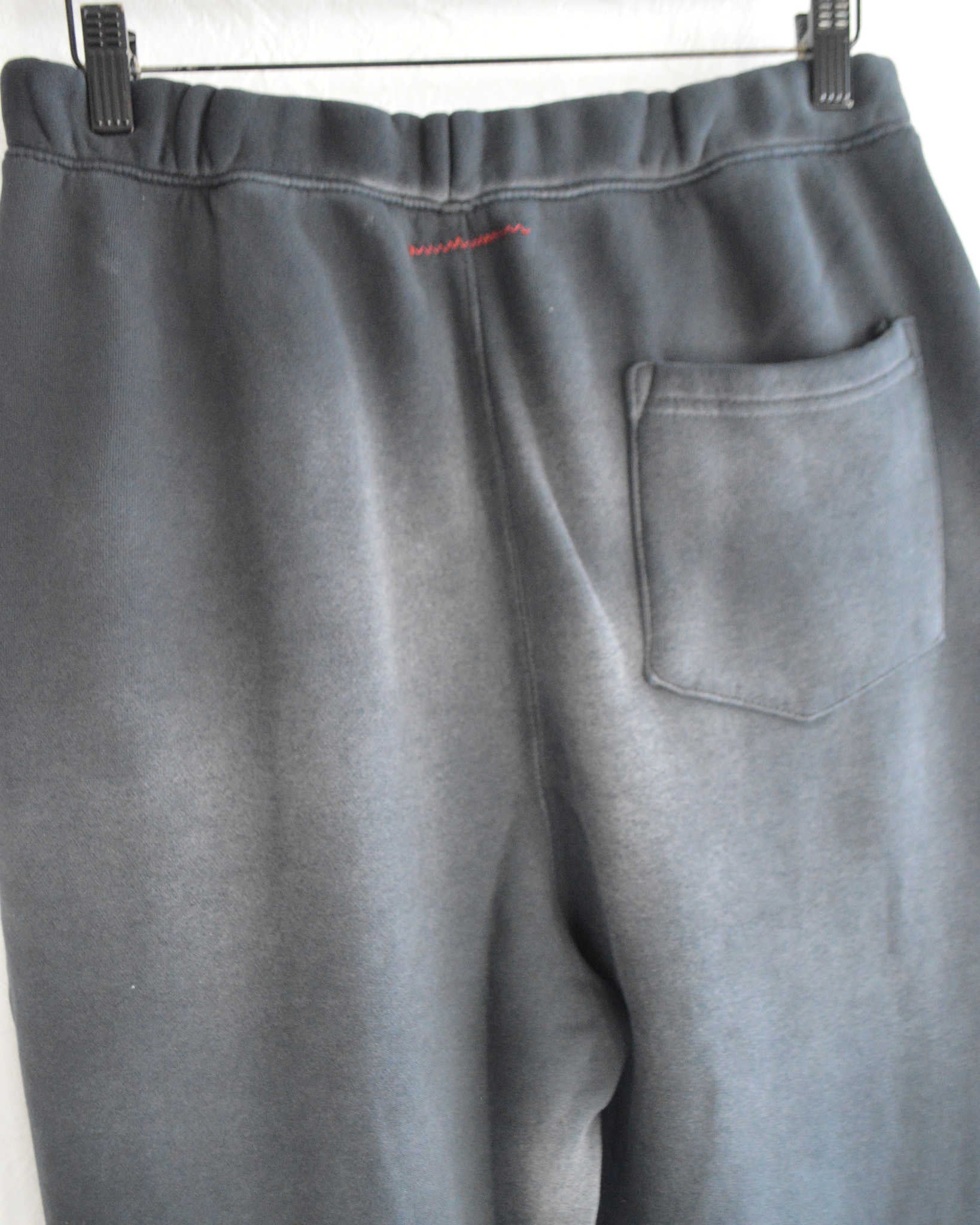 MOOJIMOOJI ムージームージ / MOOJI SWEAT PANTS ムージースウェットパンツ (AGED BLACK エイジドブラック)
