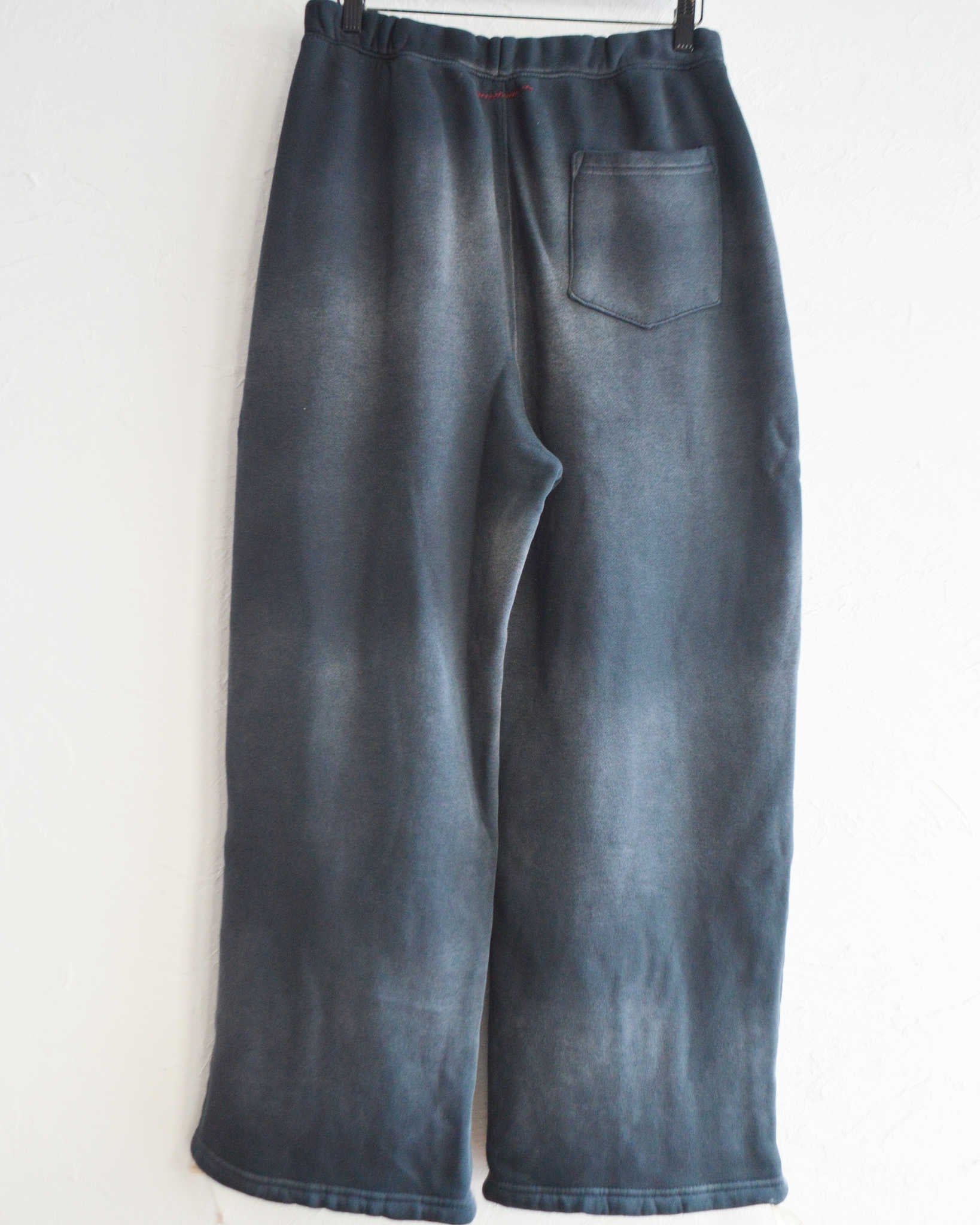 MOOJIMOOJI ムージームージ / MOOJI SWEAT PANTS ムージースウェットパンツ (AGED BLACK エイジドブラック)
