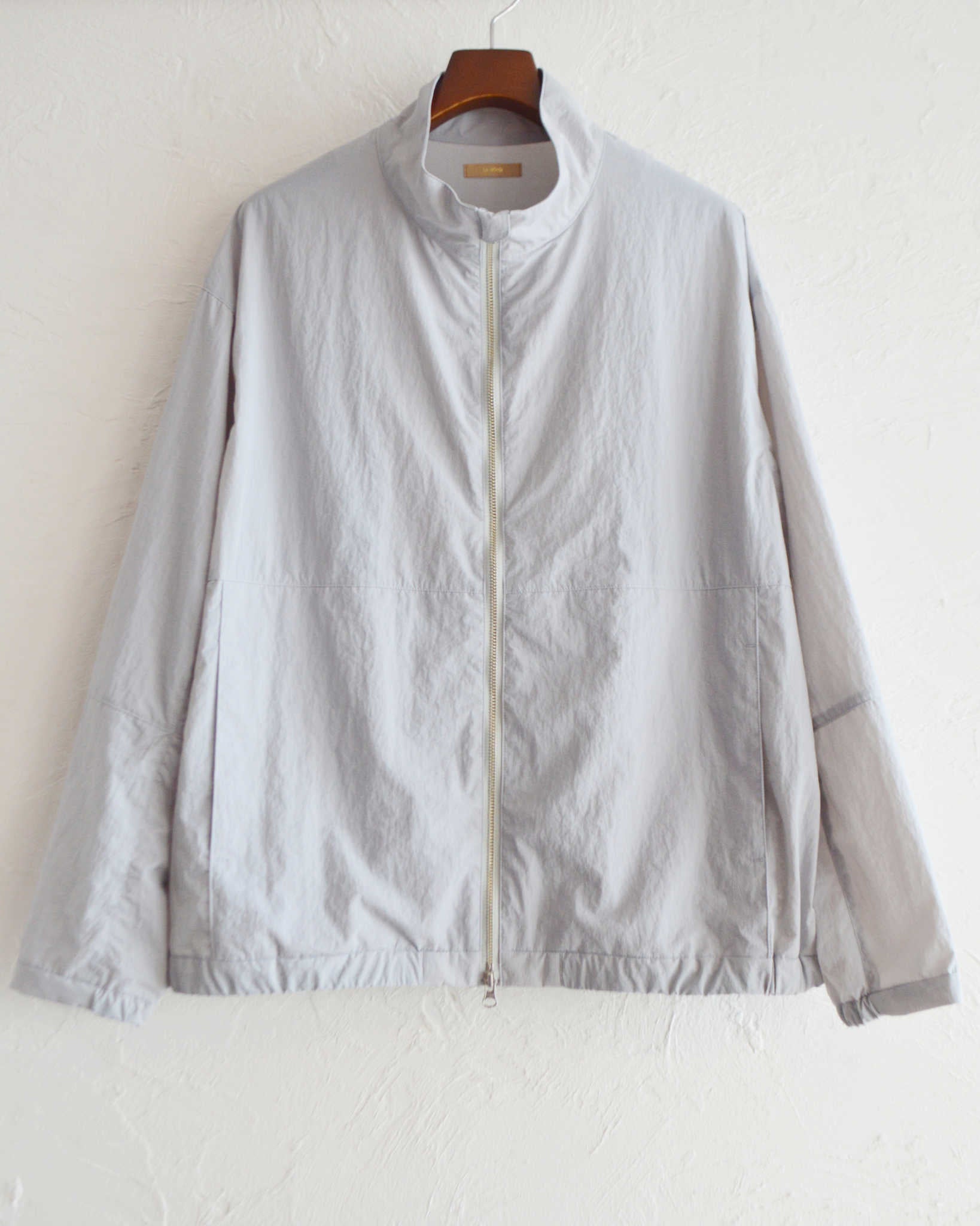 LAMOND ラモンド / POCKETABLE NYLON BLOUSON ポケッタブルナイロンブルゾン (GRAY グレー)