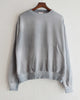 MOOJIMOOJI ムージームージー / CLASSIC CREW NECK クラシッククルーネック (GRAY グレー)