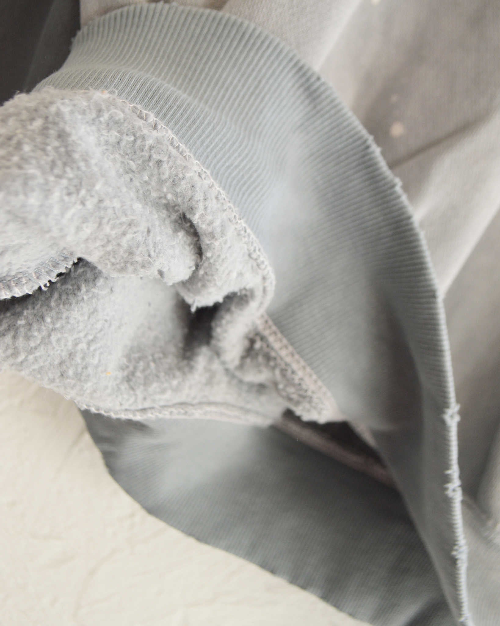 MOOJIMOOJI ムージームージー / CLASSIC CREW NECK クラシッククルーネック (GRAY グレー)