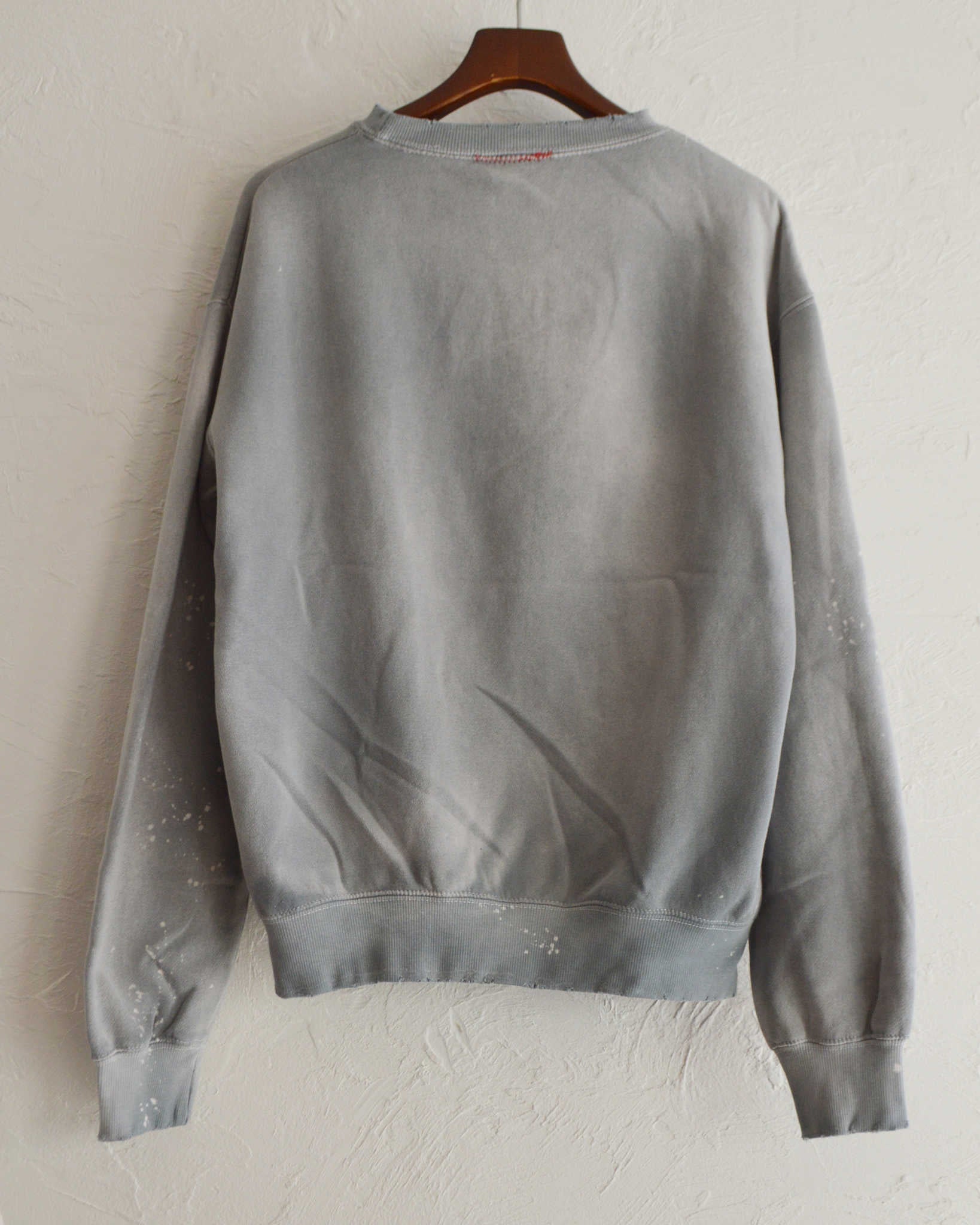 MOOJIMOOJI ムージームージー / CLASSIC CREW NECK クラシッククルーネック (GRAY グレー)