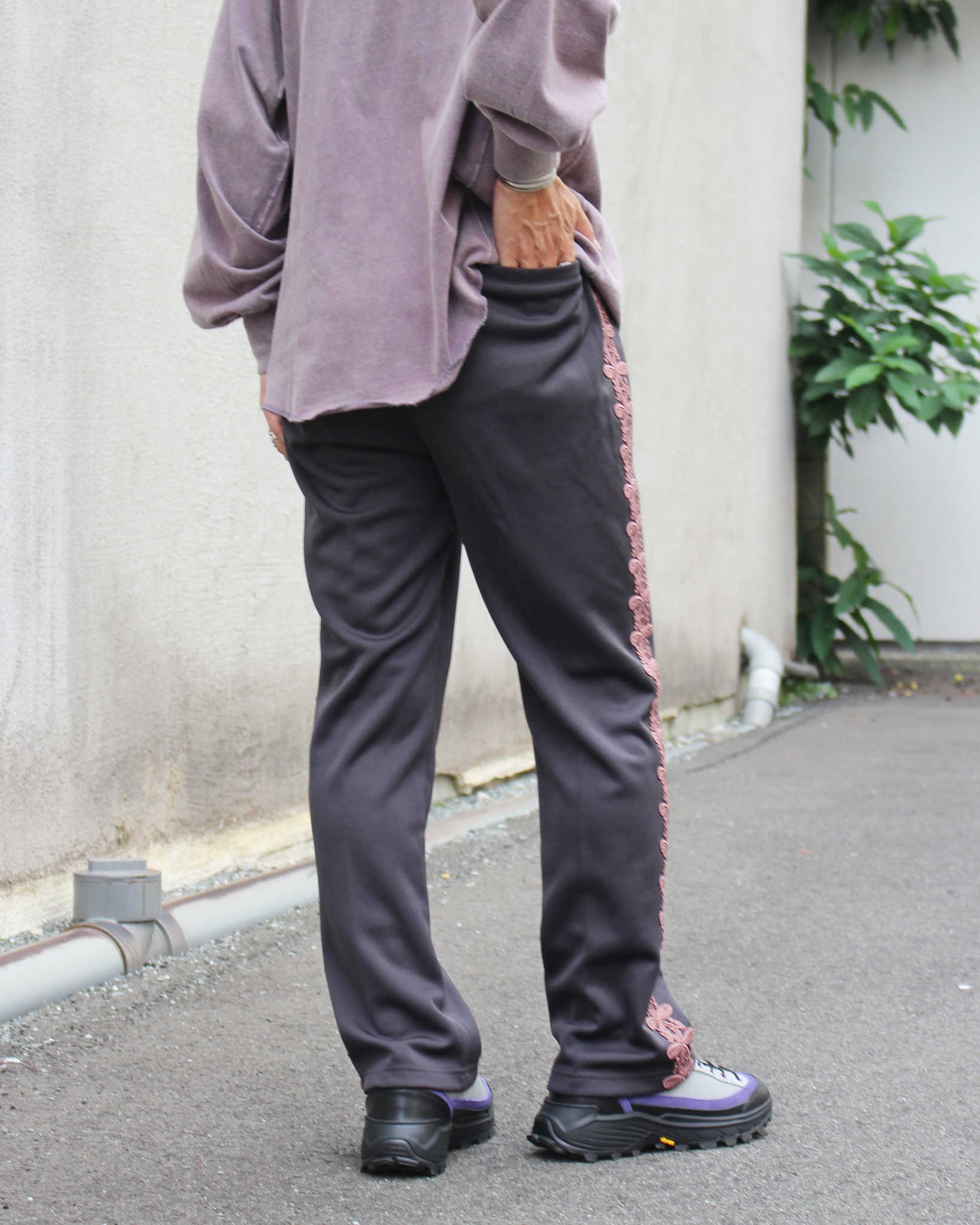 Nasngwam. ナスングワム / KINGSTON PANTS キングストンパンツ (CHARCOAL チャコール)