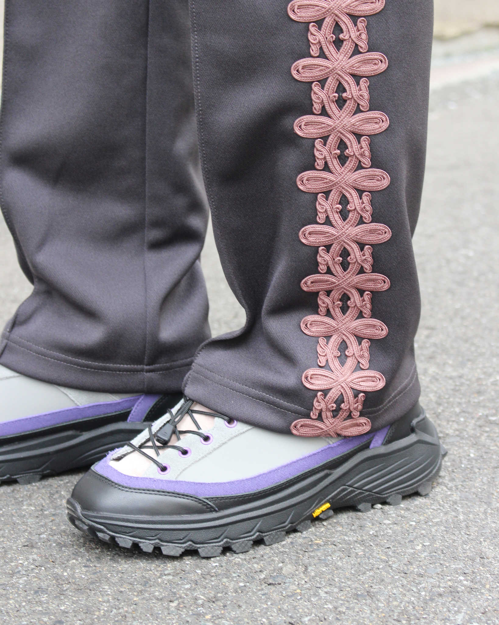 Nasngwam. ナスングワム / KINGSTON PANTS キングストンパンツ (CHARCOAL チャコール)