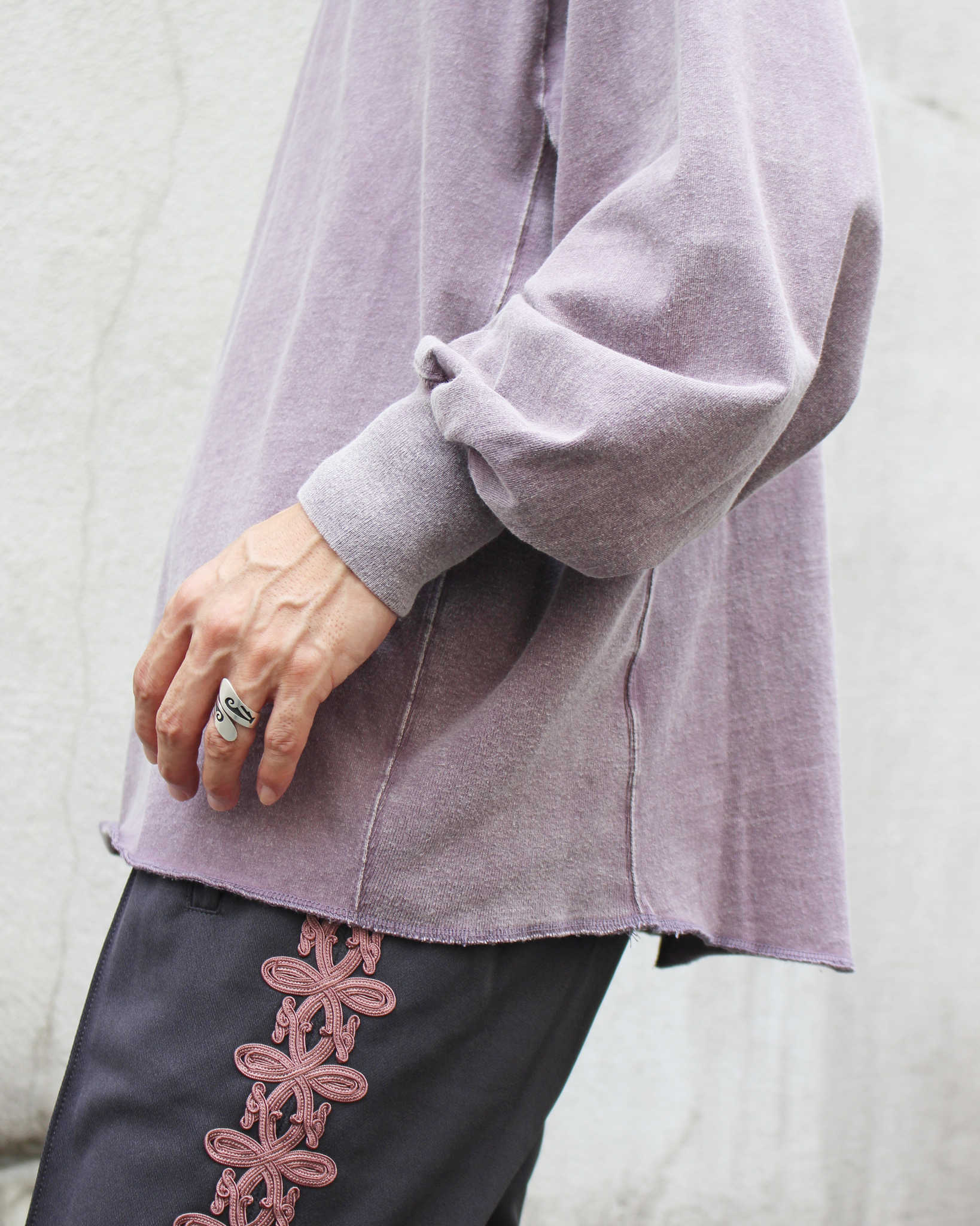 IMPRESTORE インプレストア / Harold t-cloth V.D ハロルド | Freedom LongSleeve Tshirt フリーダムロングスリーブティー (FADED PURPLE フェイデットパープル))