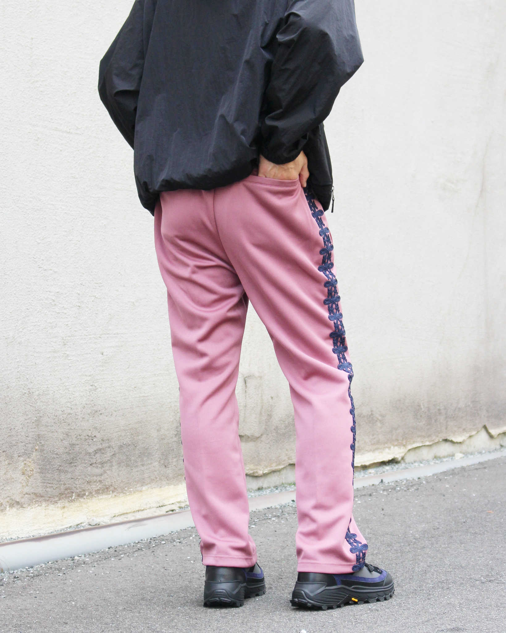 Nasngwam. ナスングワム / KINGSTON PANTS キングストンパンツ (SMOKE PINK スモークピンク)