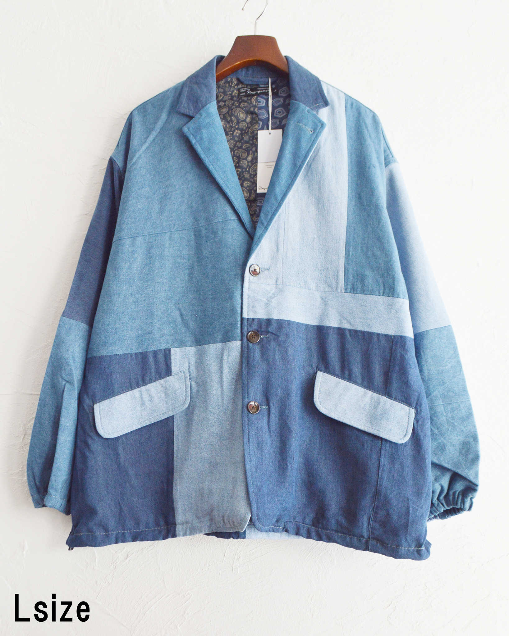 Nasngwam. ナスングワム / NOBLE JACKET ノーブルジャケット (DENIM デニム)