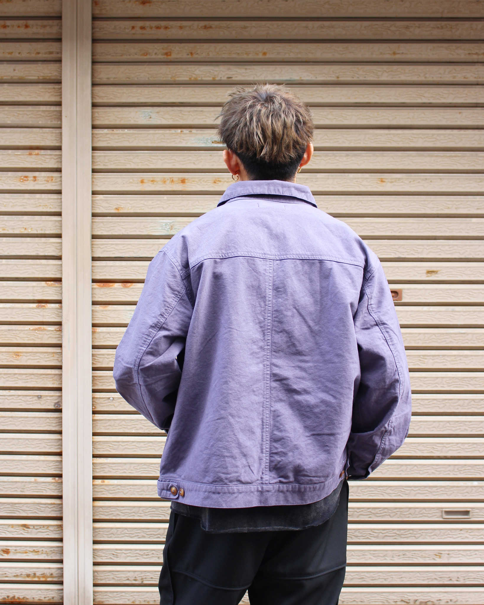 Nasngwam. ナスングワム / ATAVISM JACKET アタビズムジャケット (PURPLE パープル)