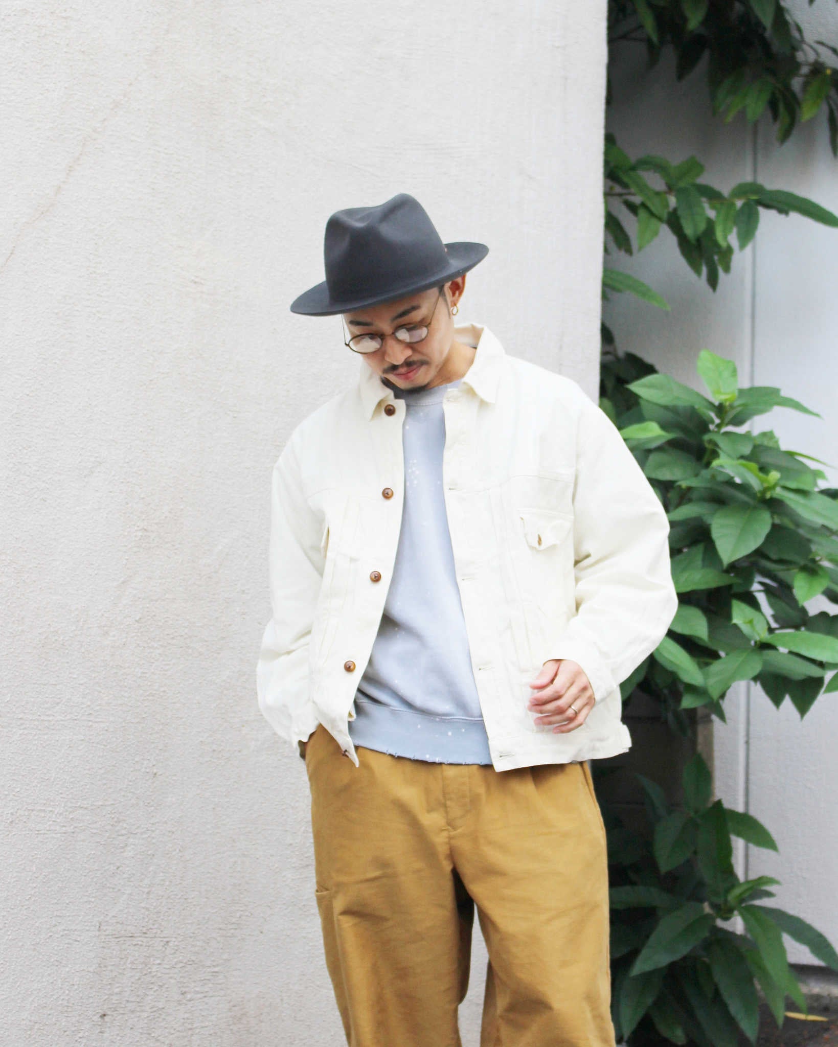 Nasngwam. ナスングワム / ATAVISM JACKET アタビズムジャケット (NATURAL ナチュラル)