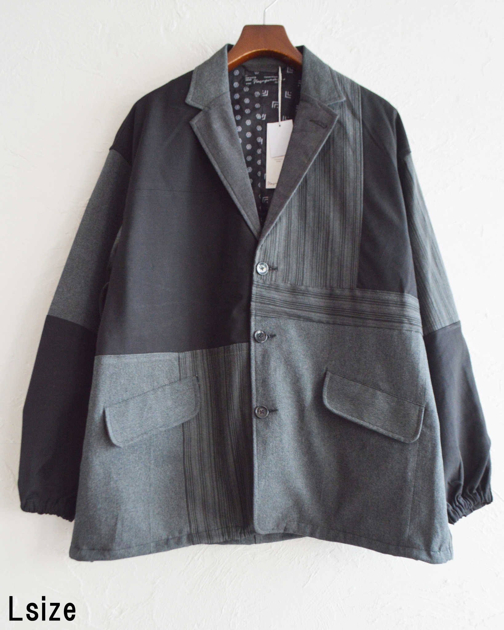 Nasngwam. ナスングワム / NOBLE JACKET ノーブルジャケット (BLACK