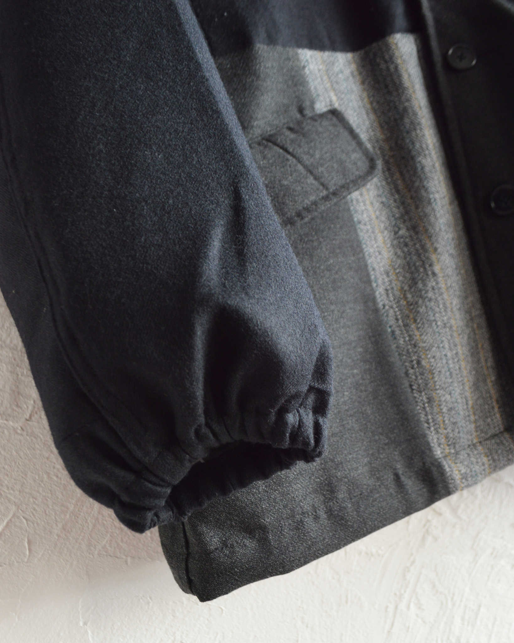 Nasngwam. ナスングワム / NOBLE JACKET ノーブルジャケット (BLACK