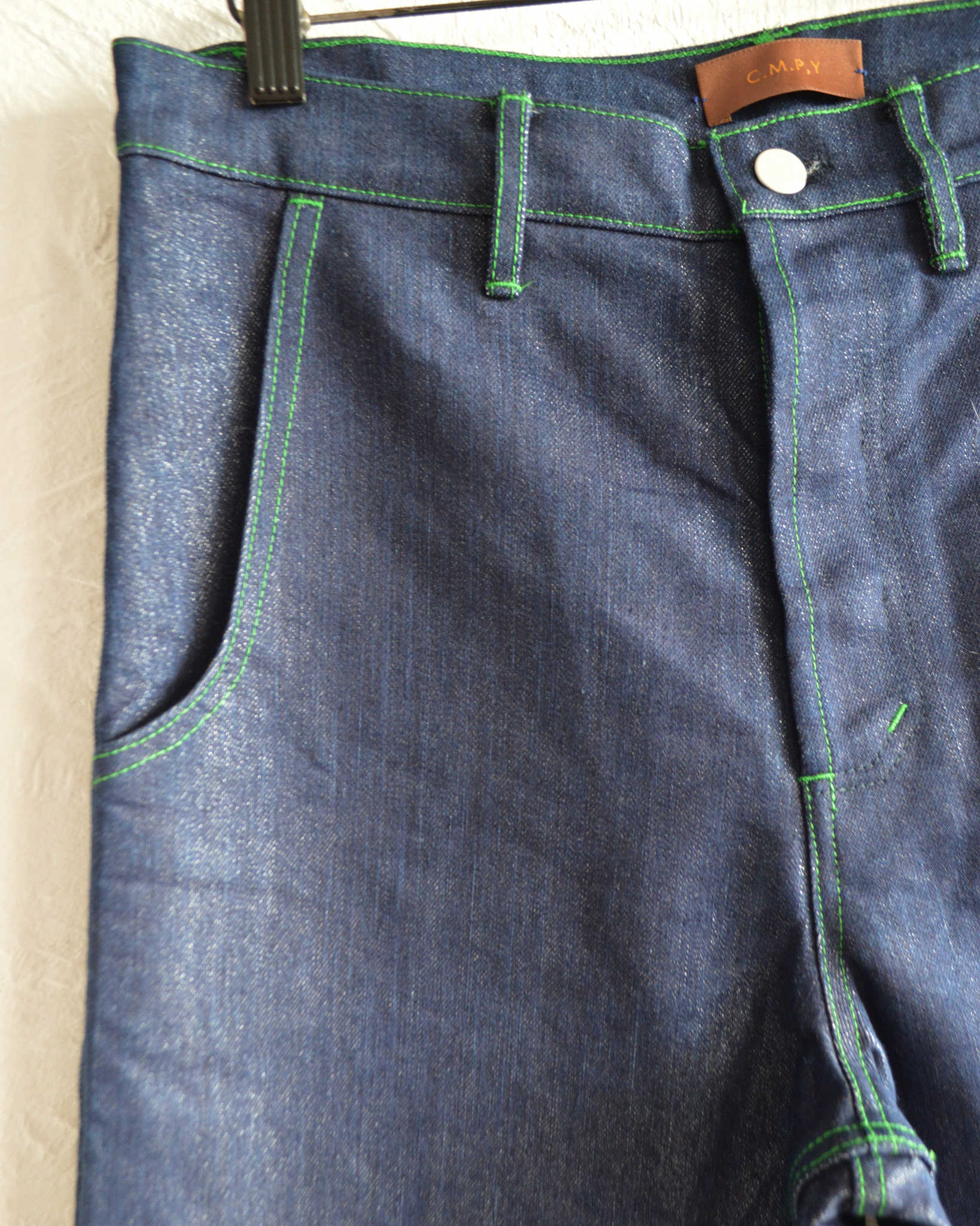 C.M.P,Y シーエムピーワイ / #No.2 -Standard Jeans- スタンダードジーンズ (INDIGO×SILVER インディゴシルバー)