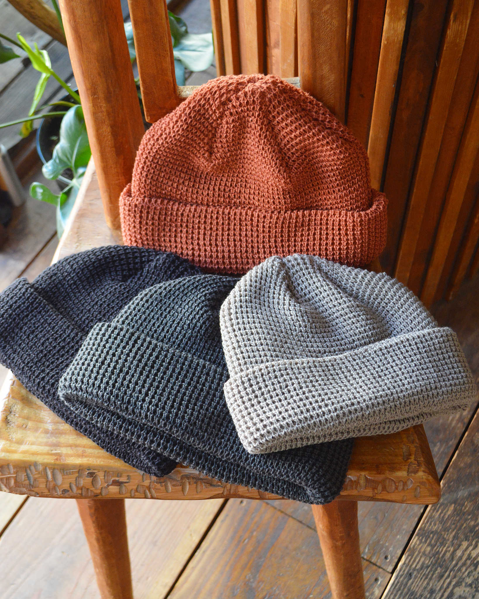 ROTOTO ロトト / WAFFLE WATCH CAP ワッフルワッチキャップ