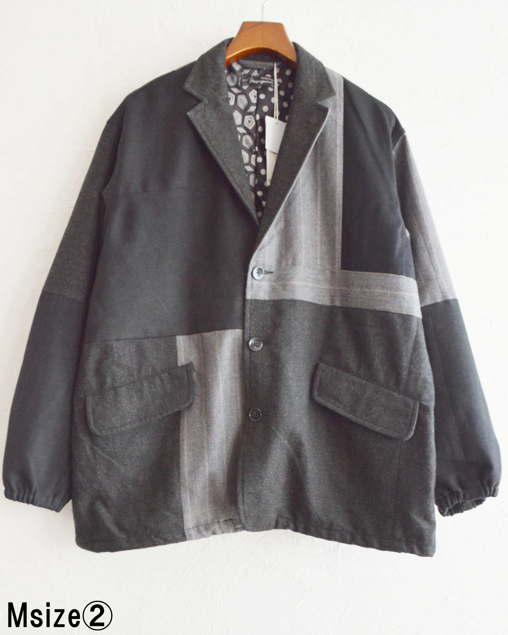 Nasngwam. ナスングワム / NOBLE JACKET ノーブルジャケット (BLACK