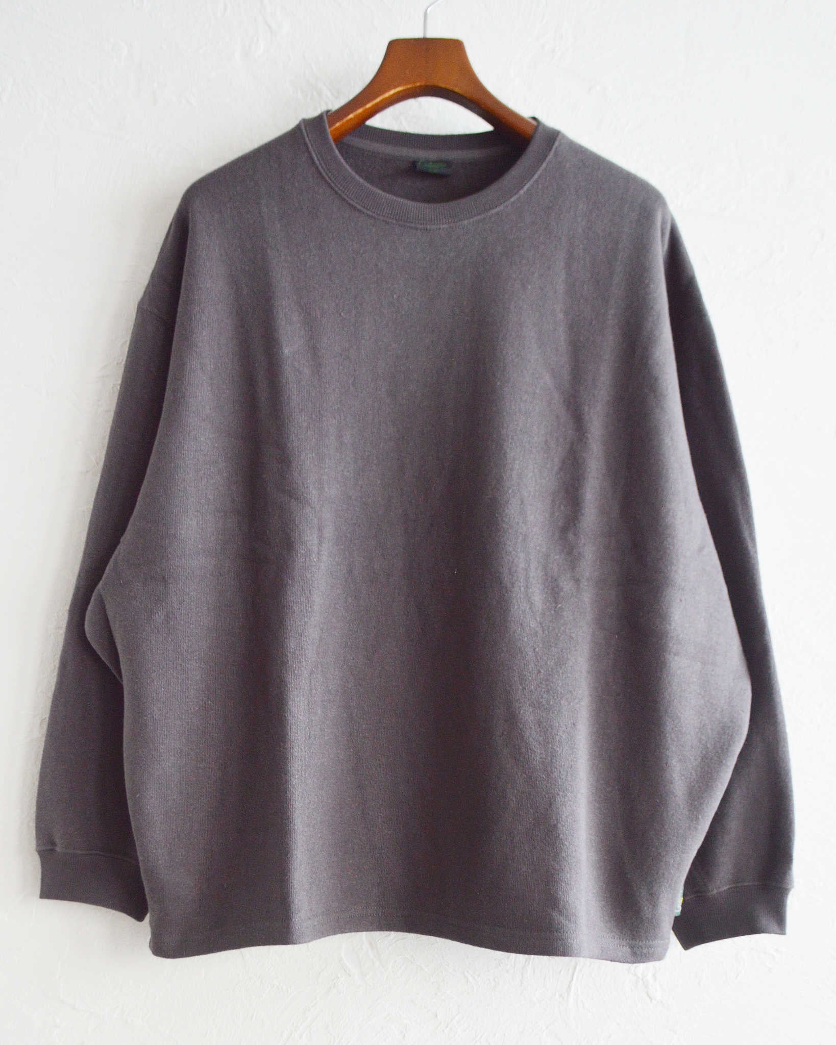 GOHEMP ゴーヘンプ / HEMP BIG CREW ヘンプビッグクルー (GUNMETAL GRAY ガンメタルグレー)