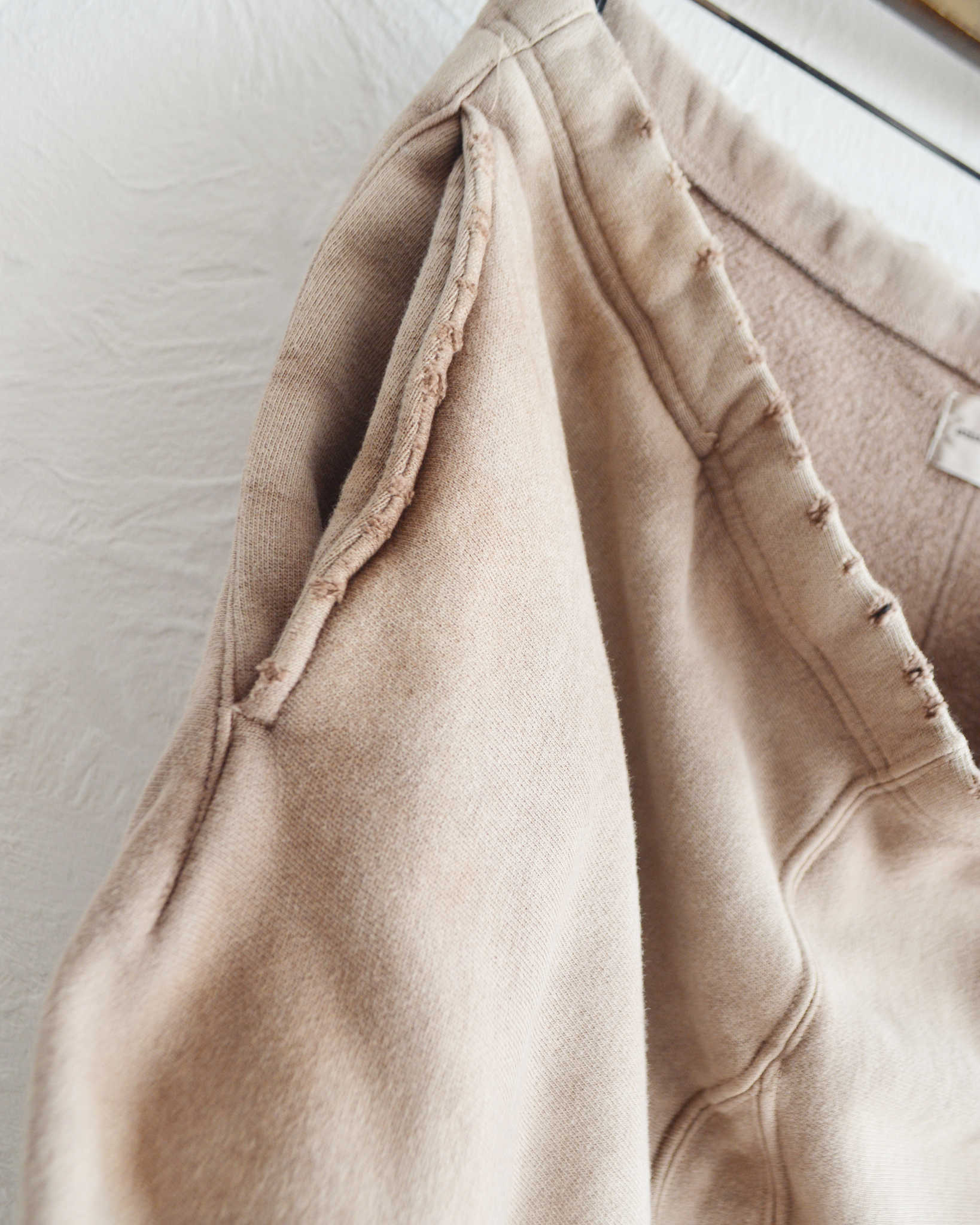 minami Anderson ミナミアンダーソン / Distressed Sweat Pants ディストレストスウェットパンツ (BROWN ブラウン)