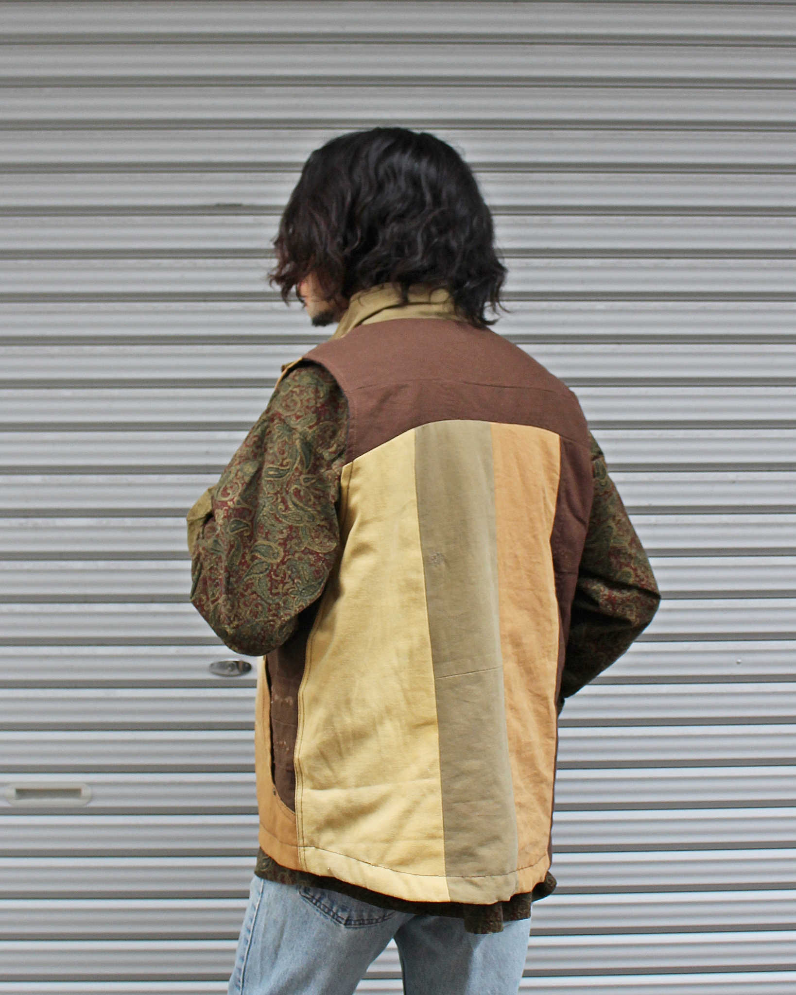 Nasngwam. ナスングワム / FACTORY VEST ファクトリーベスト Msize (BROWN ブラウン)