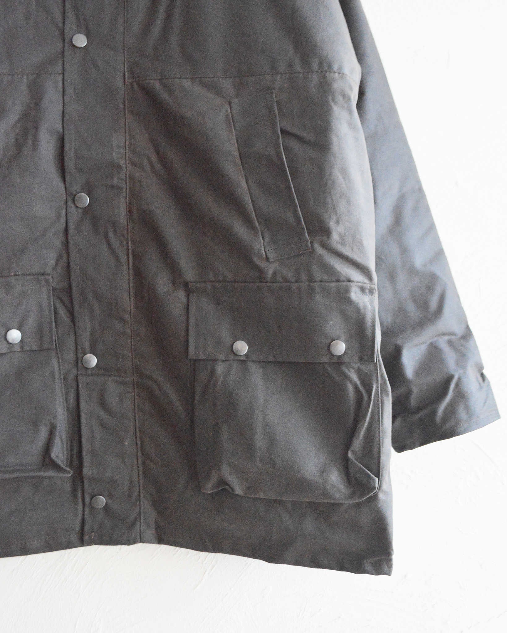 Hunter-Outdoor ハンターアウトドア / BOLTON Padded WAX JACKET ワックスコットンジャケット (BROWN ブラウン)