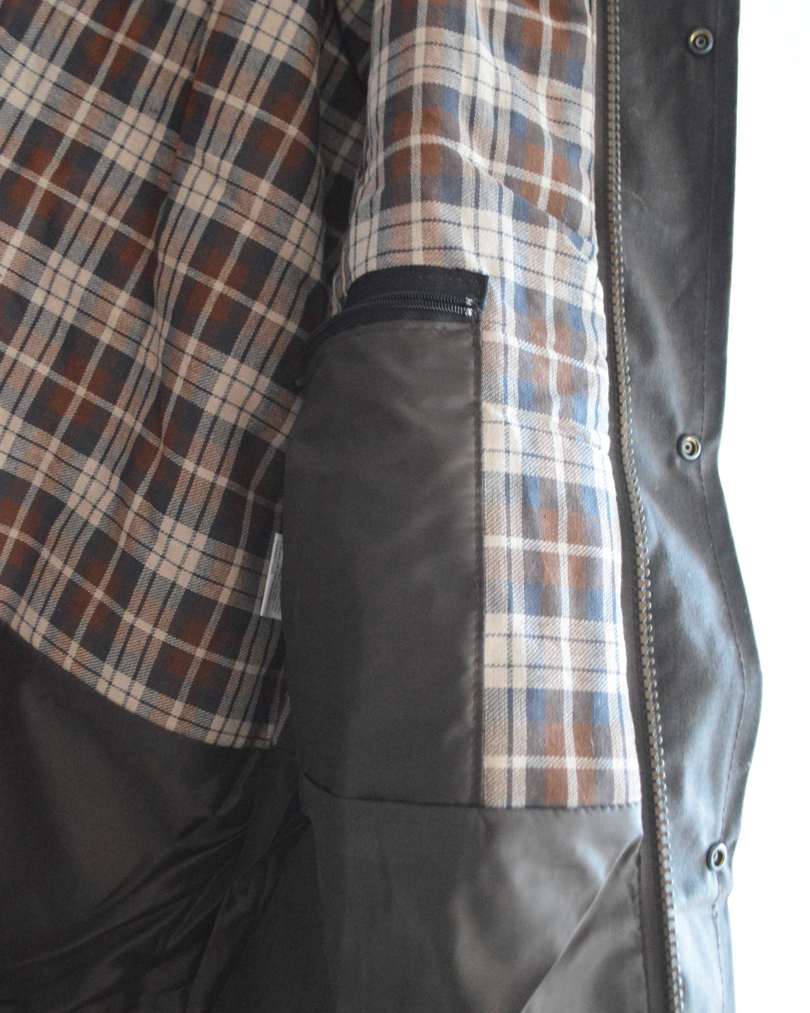 Hunter-Outdoor ハンターアウトドア / BOLTON Padded WAX JACKET ワックスコットンジャケット (BROWN ブラウン)