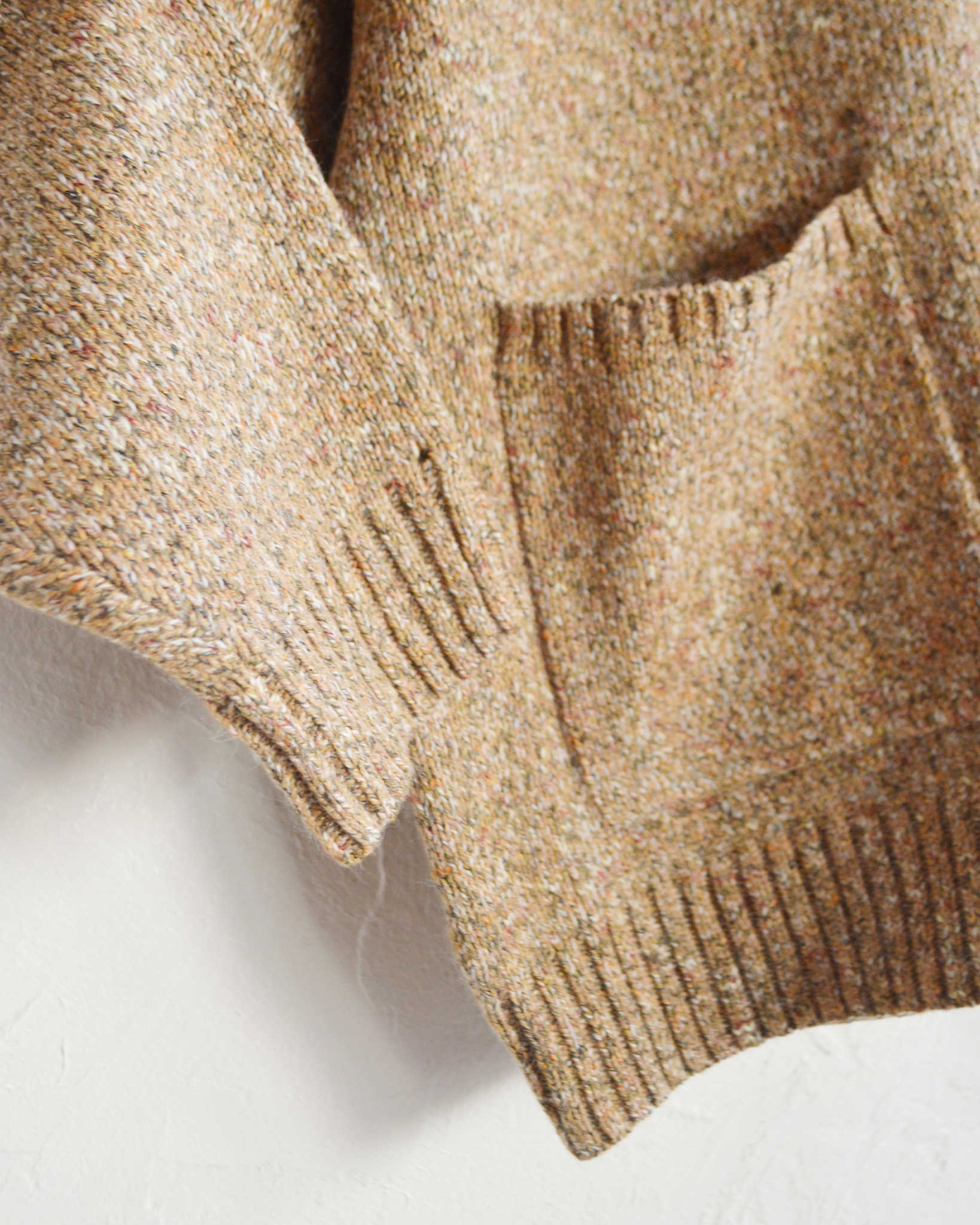 Nasngwam. ナスングワム / GRAIN CARDIGAN グレインカーディガン (BROWN ブラウン)