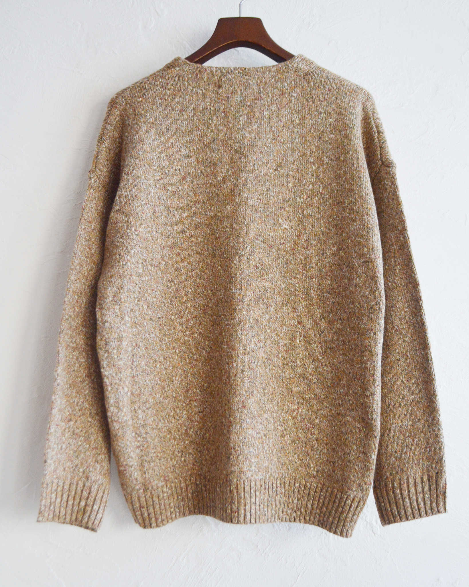 Nasngwam. ナスングワム / GRAIN CARDIGAN グレインカーディガン (BROWN ブラウン)