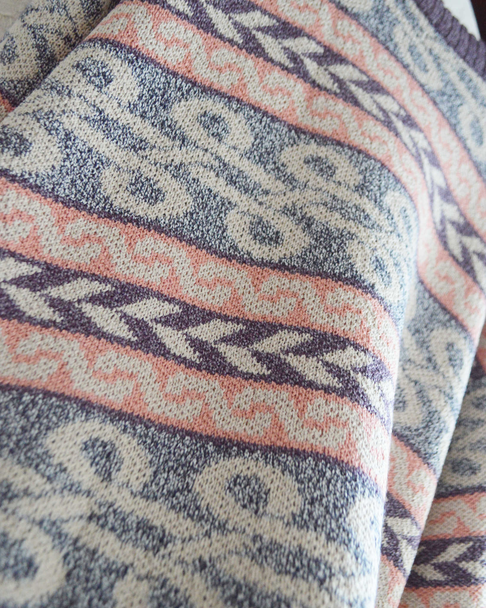 Nasngwam. ナスングワム / BRAID KNIT ブレイドニット (PURPLLE パープル)