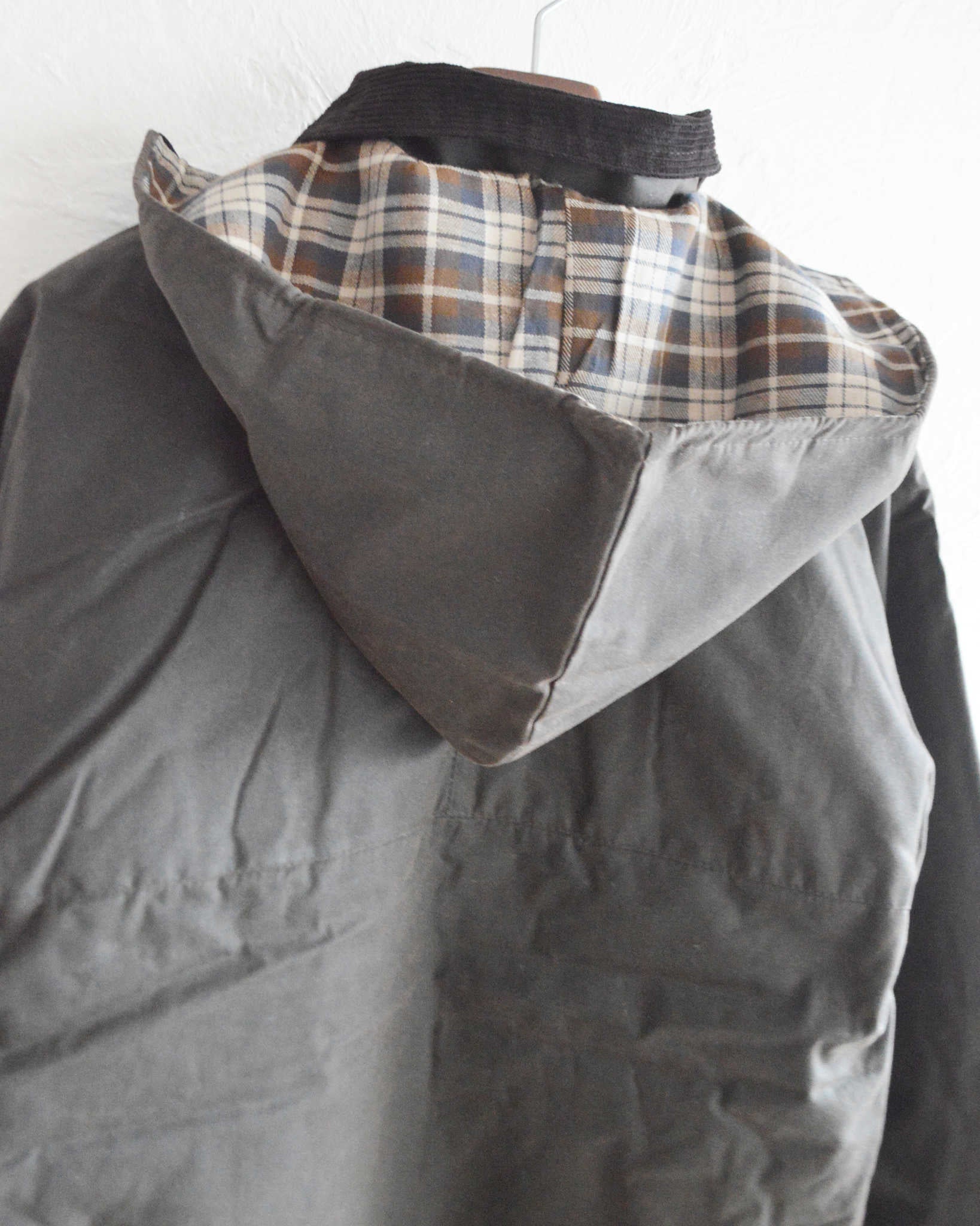 Hunter-Outdoor ハンターアウトドア / BOLTON Padded WAX JACKET ワックスコットンジャケット (BROWN ブラウン)